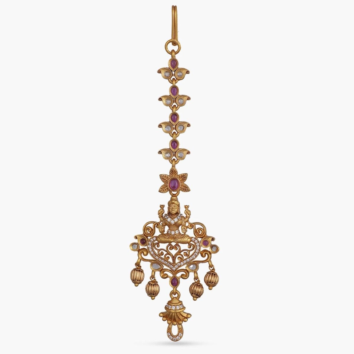 Bhumi Vintage Bridal Jewelry Set - Elegant Antique Necklace & Earrings for Weddings, Anniversaries & Special Occasions