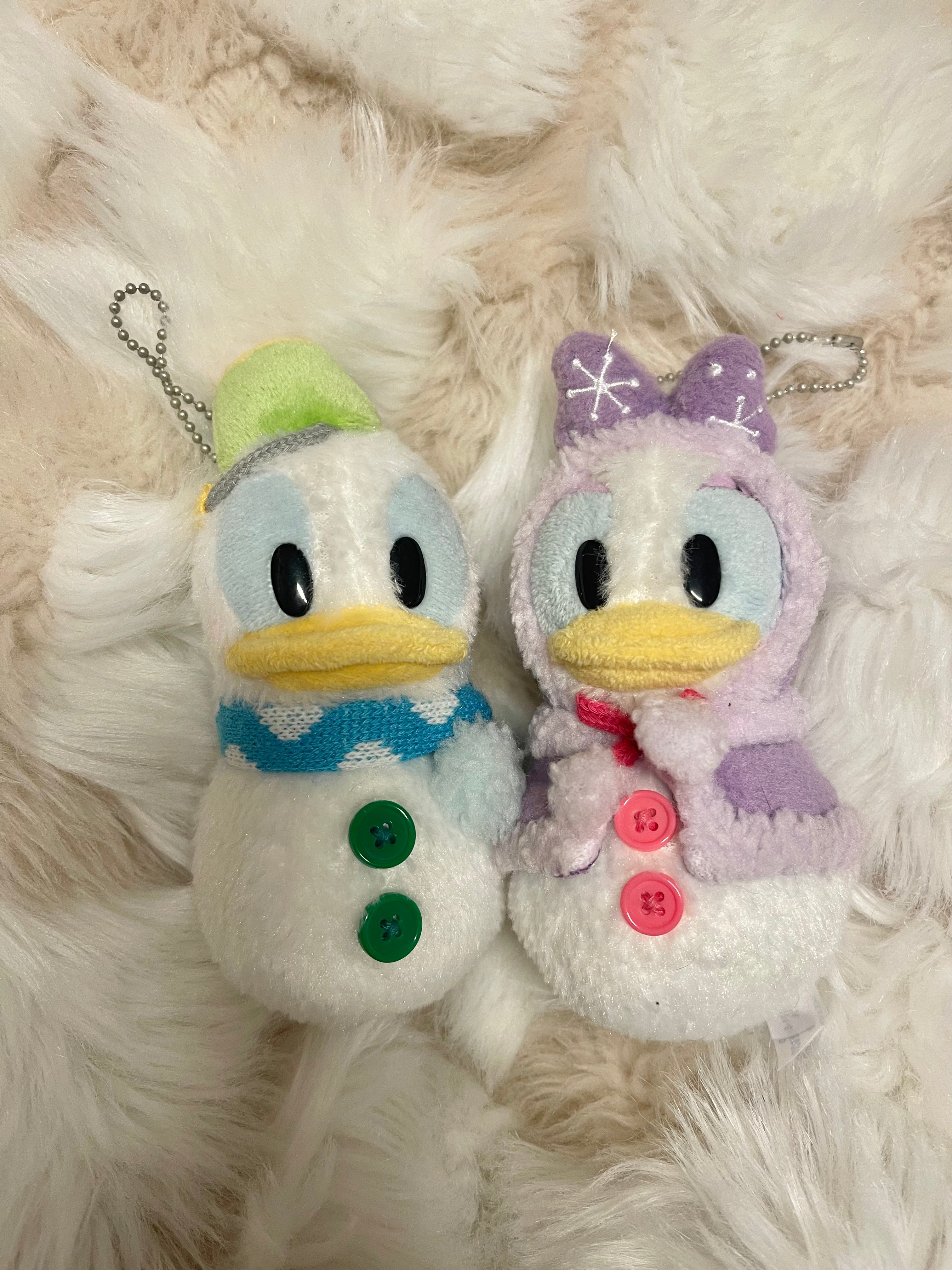 Tokyo Disney Christmas Snowman Keychain Plush - Cute Holiday Gift for Disney Fans, Perfect for Backpacks, Bags & Keychains | Festive Winter Decor & Souvenir