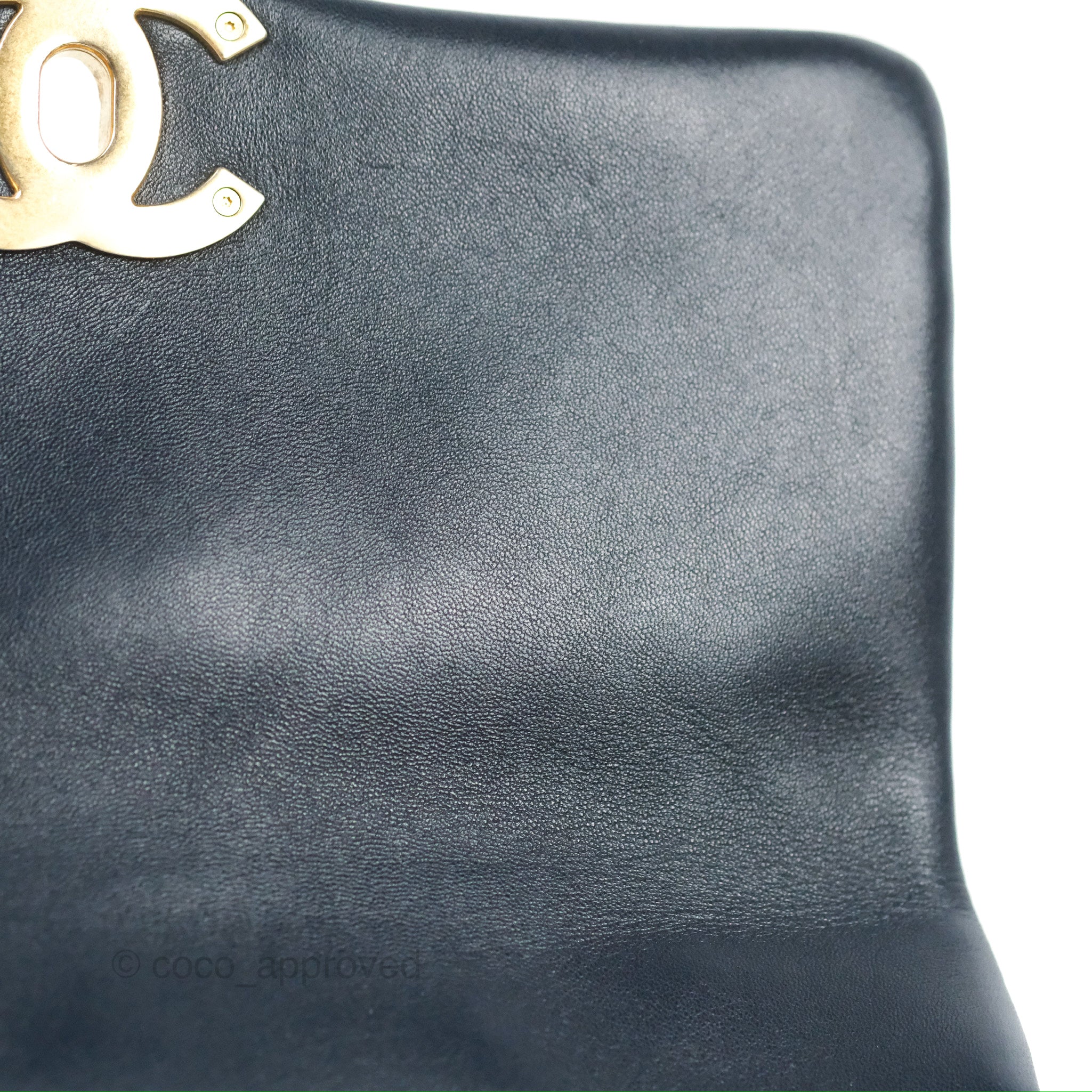 Chanel 19 Small Handbag in Navy Blue with Mixed Hardware - Luxury Crossbody Bag for Women, Perfect for Date Night & Evening Events