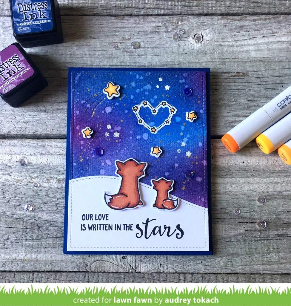 LAWN FAWN Upon A Star Clear Stamps 4