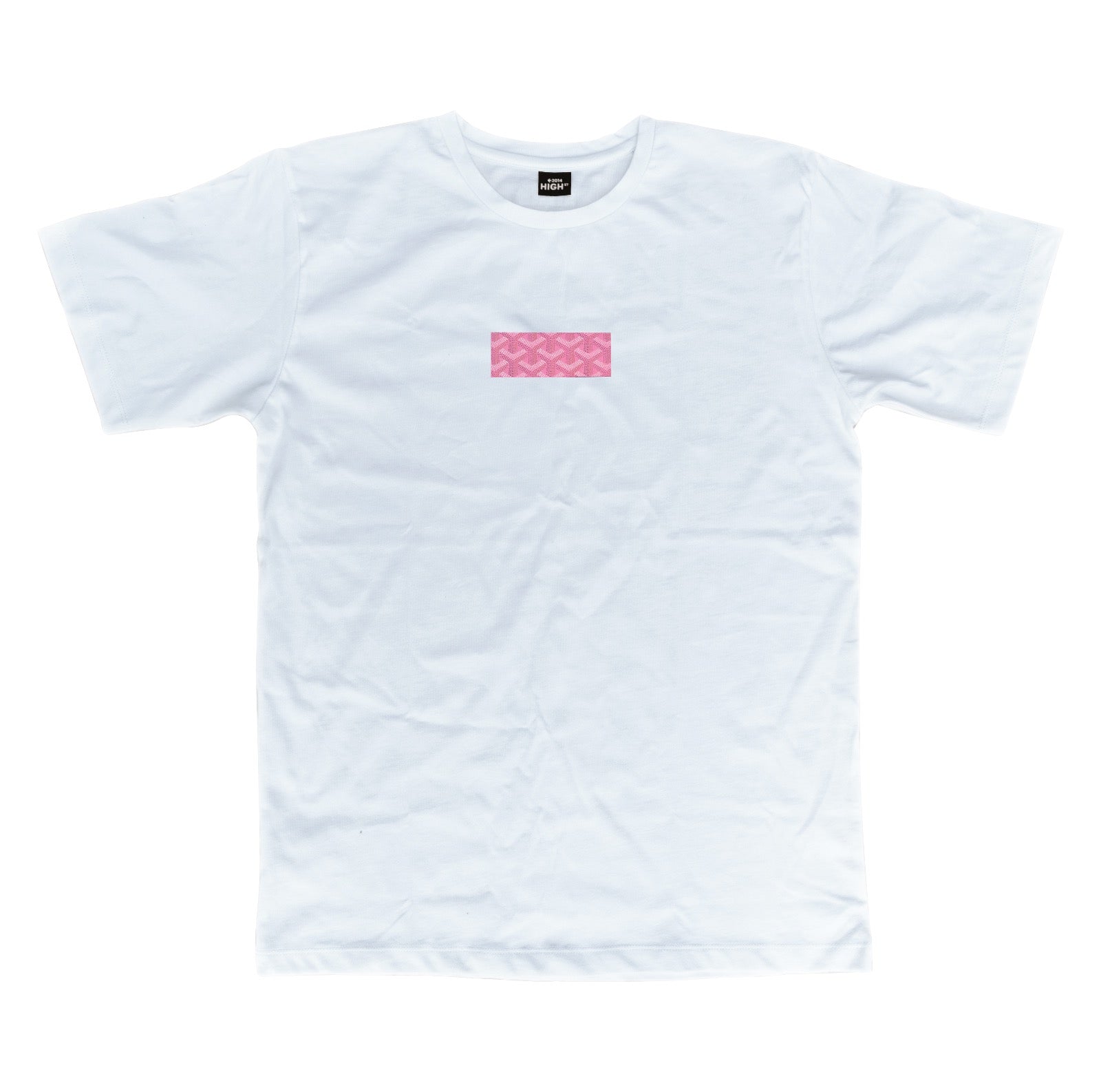 High Street NY Goya'll Box Tee - Women's Pink Graphic T-Shirt for Casual Wear & Street Style Fashion