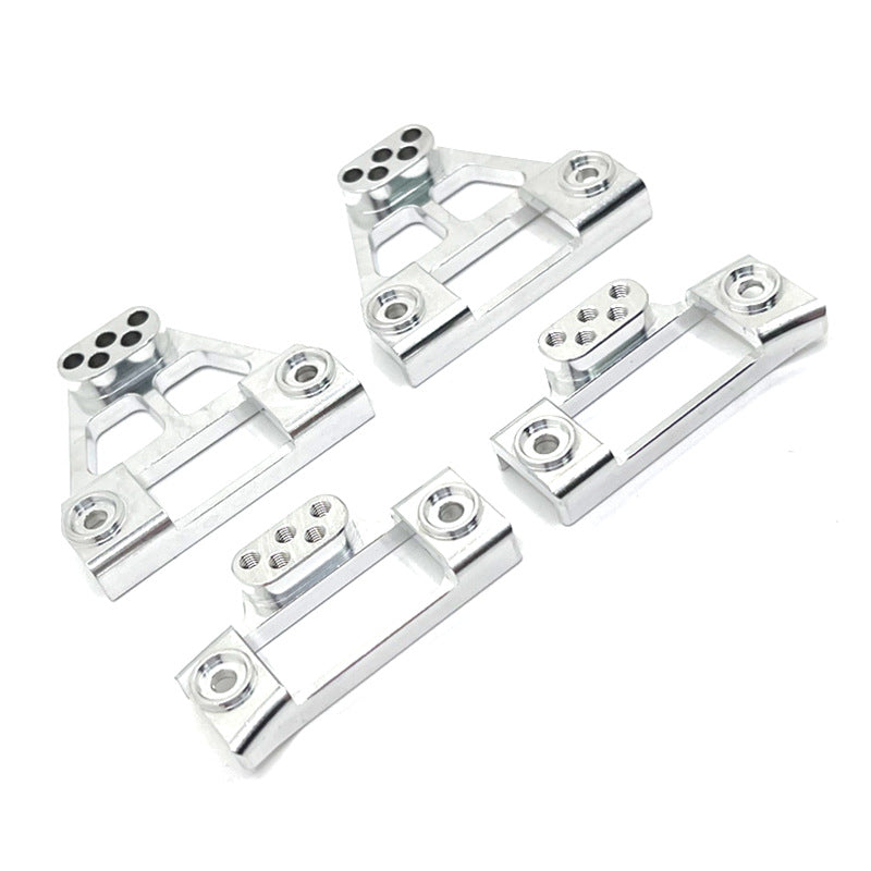 MJX Hyper Go H12Y/H12Y+ Upgrade Kit - Metal Front & Rear Shock Absorber Bracket for RC Cars - Perfect for Off-Road Bashing, Racing & Drifting