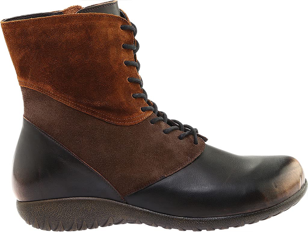 NAOT Women's Atopa Boots - Comfortable Leather Ankle Boots for Walking, Travel & Work - Stylish Casual & Dress Boots for Everyday Wear