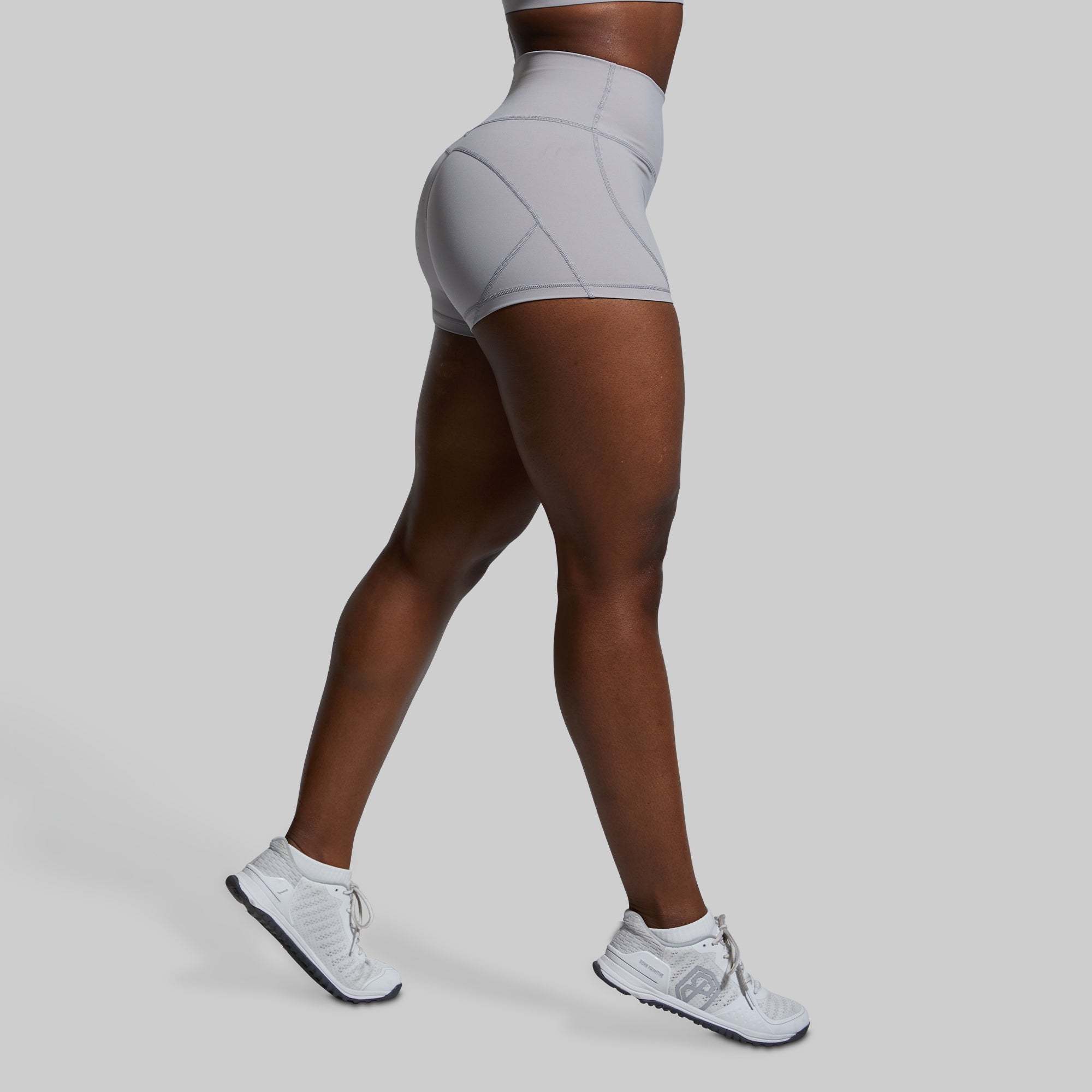 Best High Waisted Booty Shorts for Women - Comfortable & Sexy Stone Color - Perfect for Gym, Yoga, and Summer Outfits