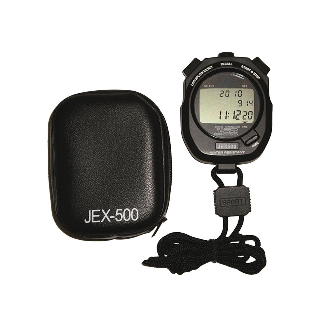 Jex 500 Digital Stopwatch - High Precision Timer for Sports, Fitness, and Lab Use | Waterproof & Shockproof | Ideal for Coaches, Athletes, and Scientists