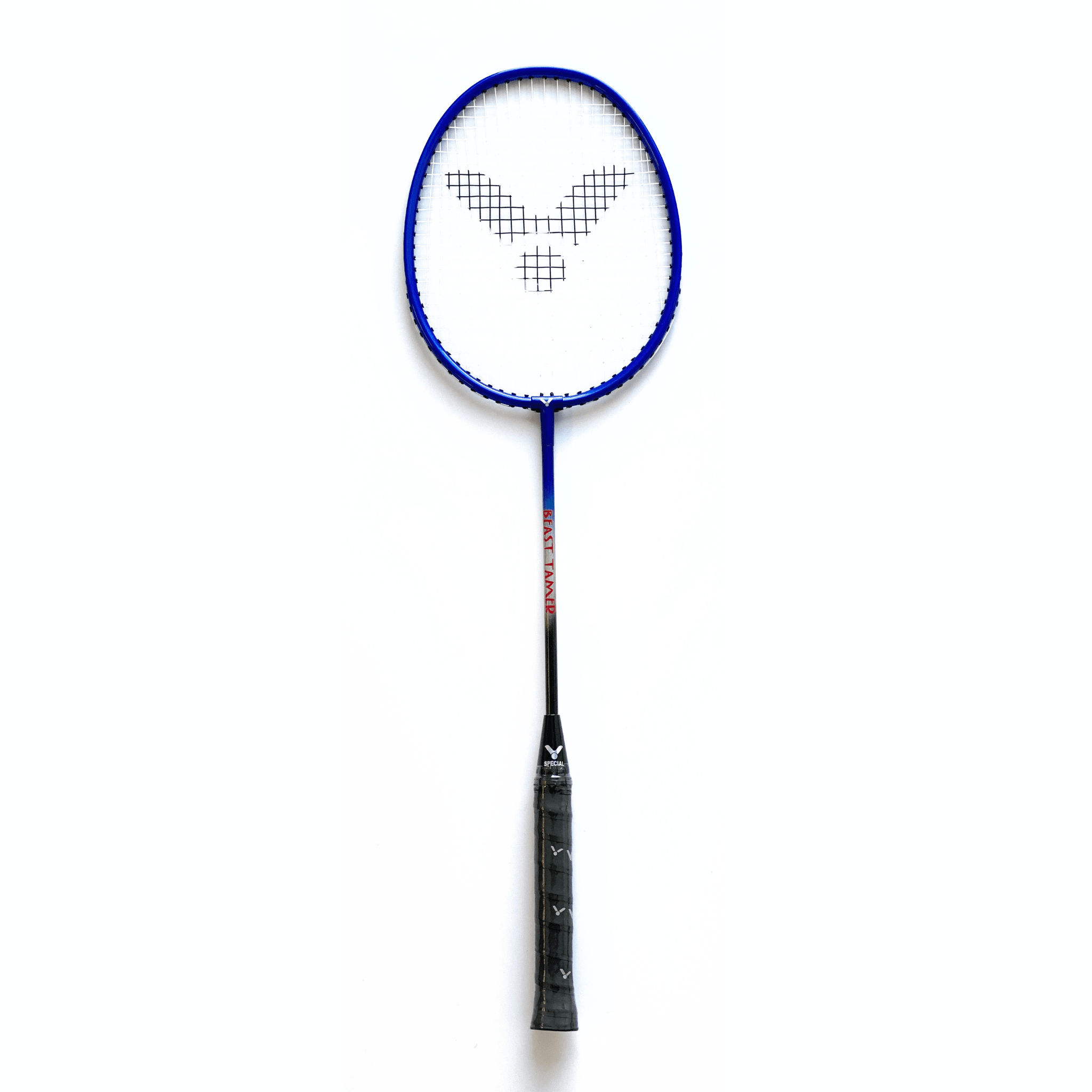 Victor AL3000 Beast Tamer Strung Badminton Racket - Professional Carbon Fiber Badminton Racket for Adults & Teens [Blue] - Perfect for Tournaments, Training & Recreational Play
