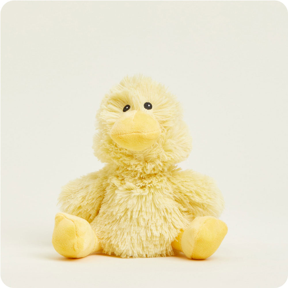 Duck Warmies Junior - Soft Plush Microwaveable Heating Pad for Kids | Perfect for Bedtime, Relaxation & Comfort | Cute Duck Design for Cozy Warmth