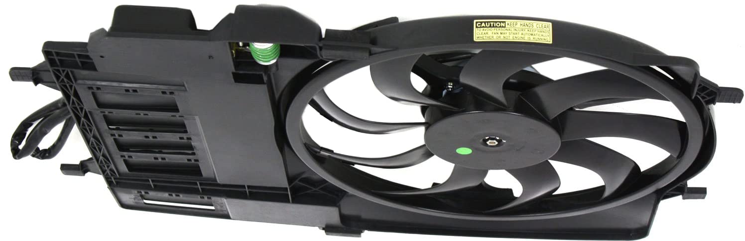 Evan Fischer Radiator Cooling Fan Compatible with 2003-2008 Mini Cooper - Replacement Part MC3115102 - Perfect for Engine Cooling & Overheating Prevention