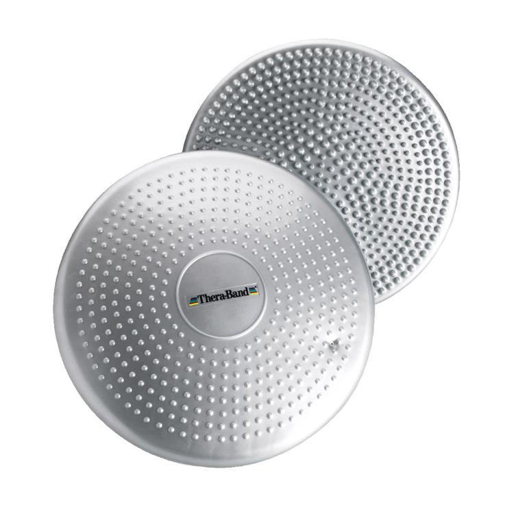TheraBand Balance & Stability Disc - Silver - Improve Balance, Strength & Coordination for Physical Therapy, Yoga & Home Workouts