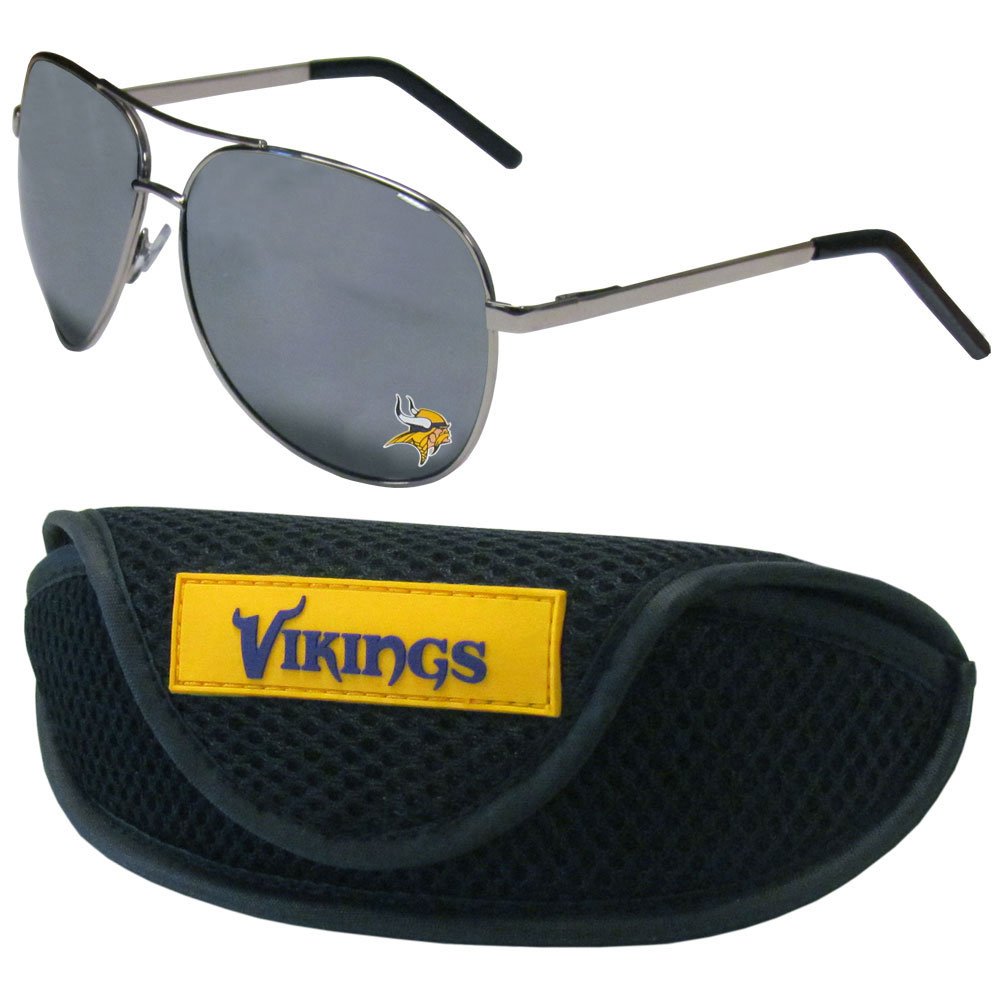 Dallas Cowboys Aviator Sunglasses for Men & Women - Polarized UV Protection - Comes with Durable Sports Case - Perfect for Football Games, Outdoor Sports & Travel
