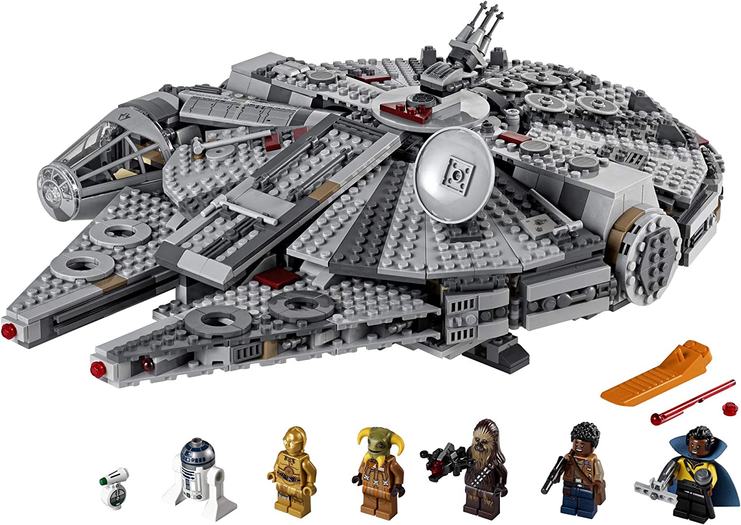 LEGO Star Wars The Rise of Skywalker Millennium Falcon 75257 Building Kit - Ultimate Collectible Starship Model for Adults & Kids - Perfect for Display, Play & Star Wars Fans Collection