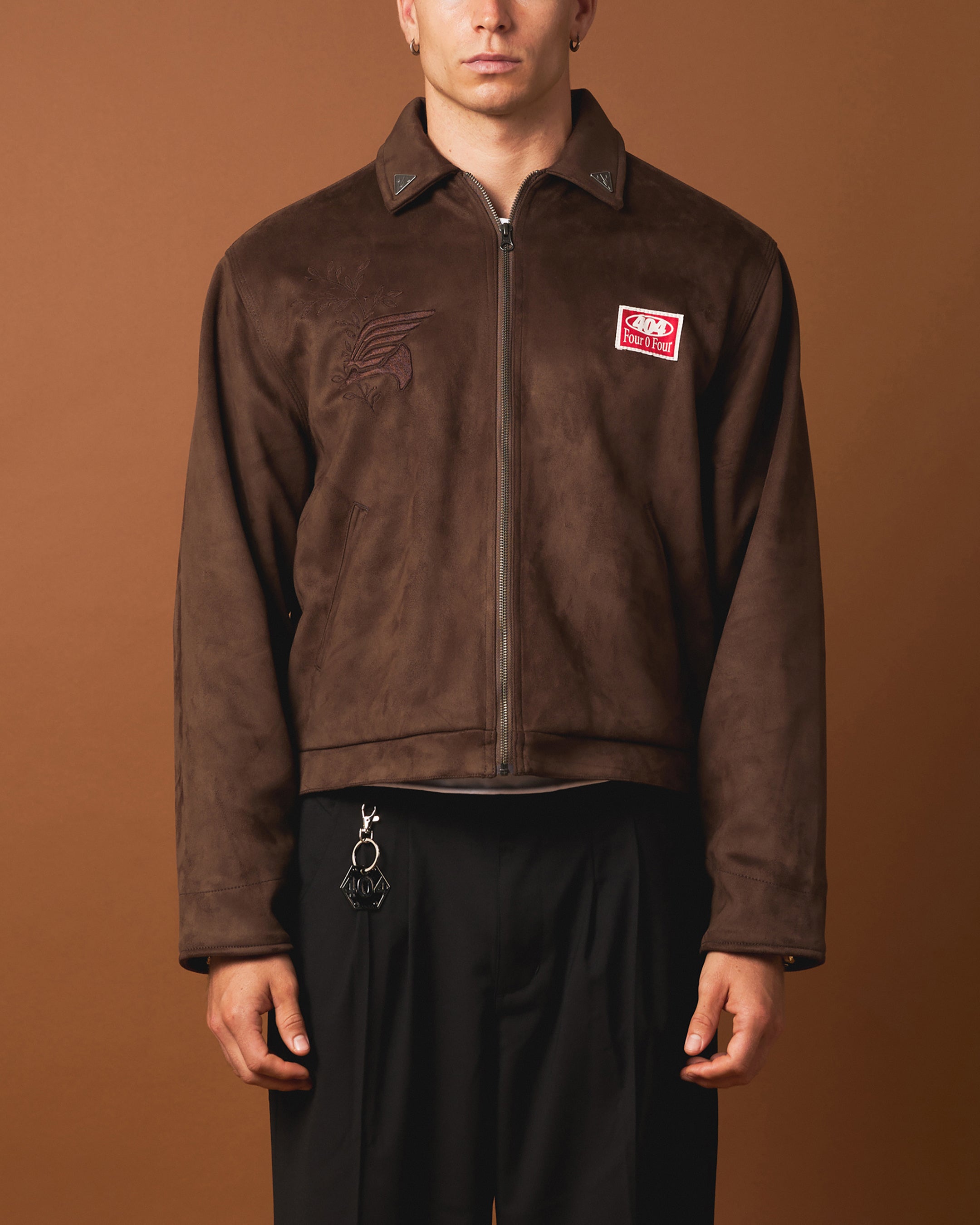 404 Smokehouse Work Jacket for Men - Durable Brown Workwear Coat for Outdoor Labor, Construction & Farming - Heavy Duty Utility Jacket with Multiple Pockets