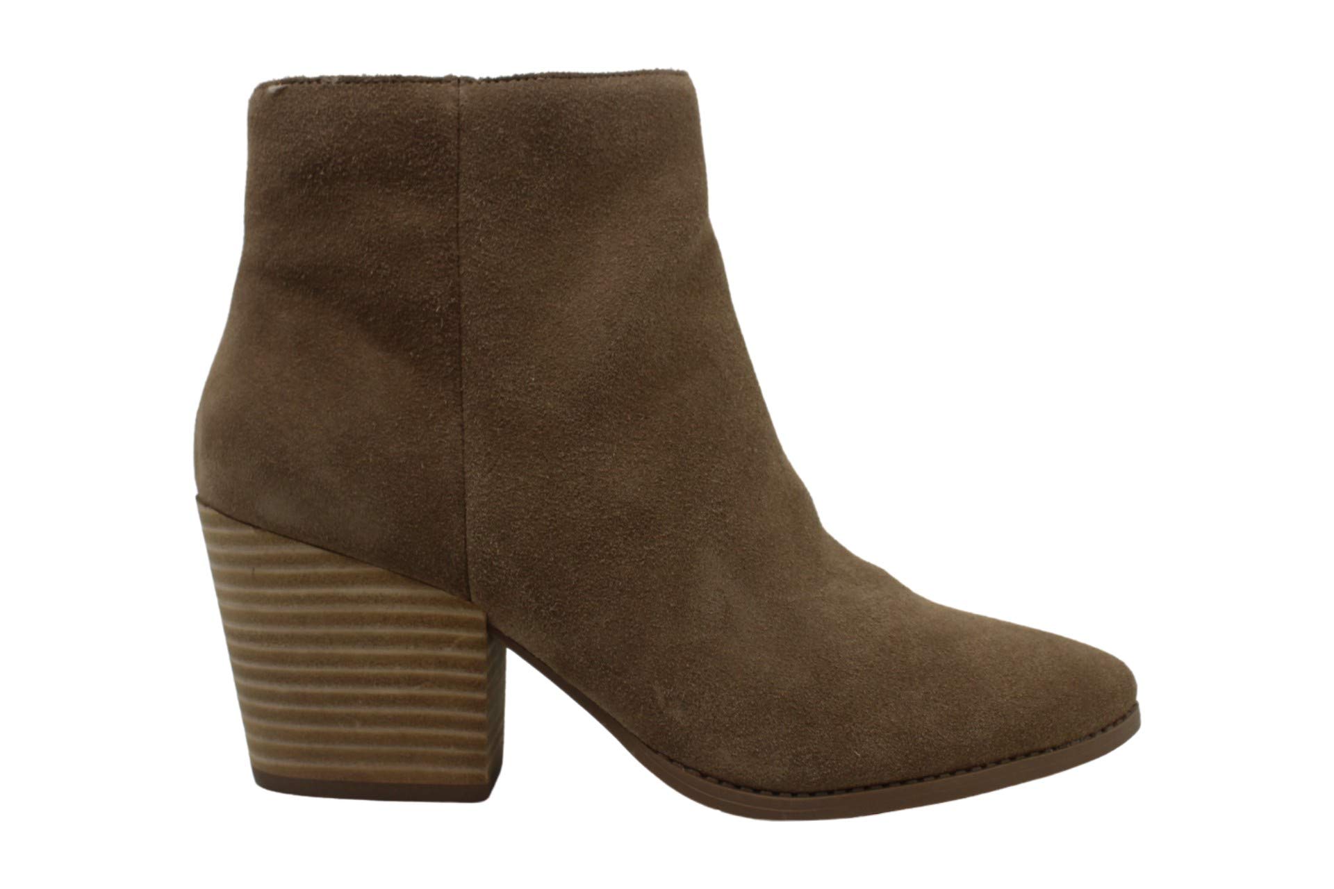 American Rag Women's Eryn Suede Pointed Toe Ankle Boots - Taupe, Size 10.0 | Stylish & Comfortable Fall Fashion Boots for Casual Outfits, Work & Date Nights