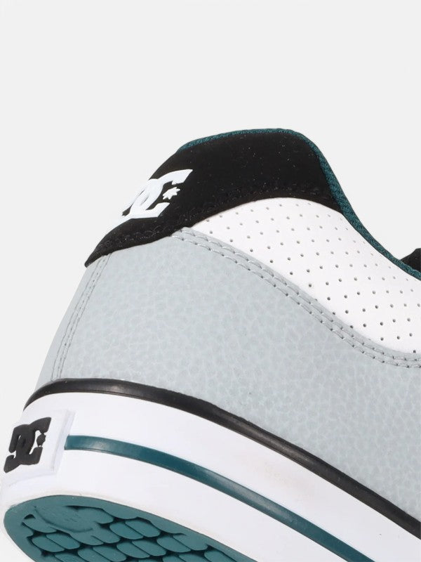 DC Pure Sneakers for Men & Women - White, Green & Black Color Options - Comfortable Casual Shoes for Skateboarding, Streetwear & Everyday Wear