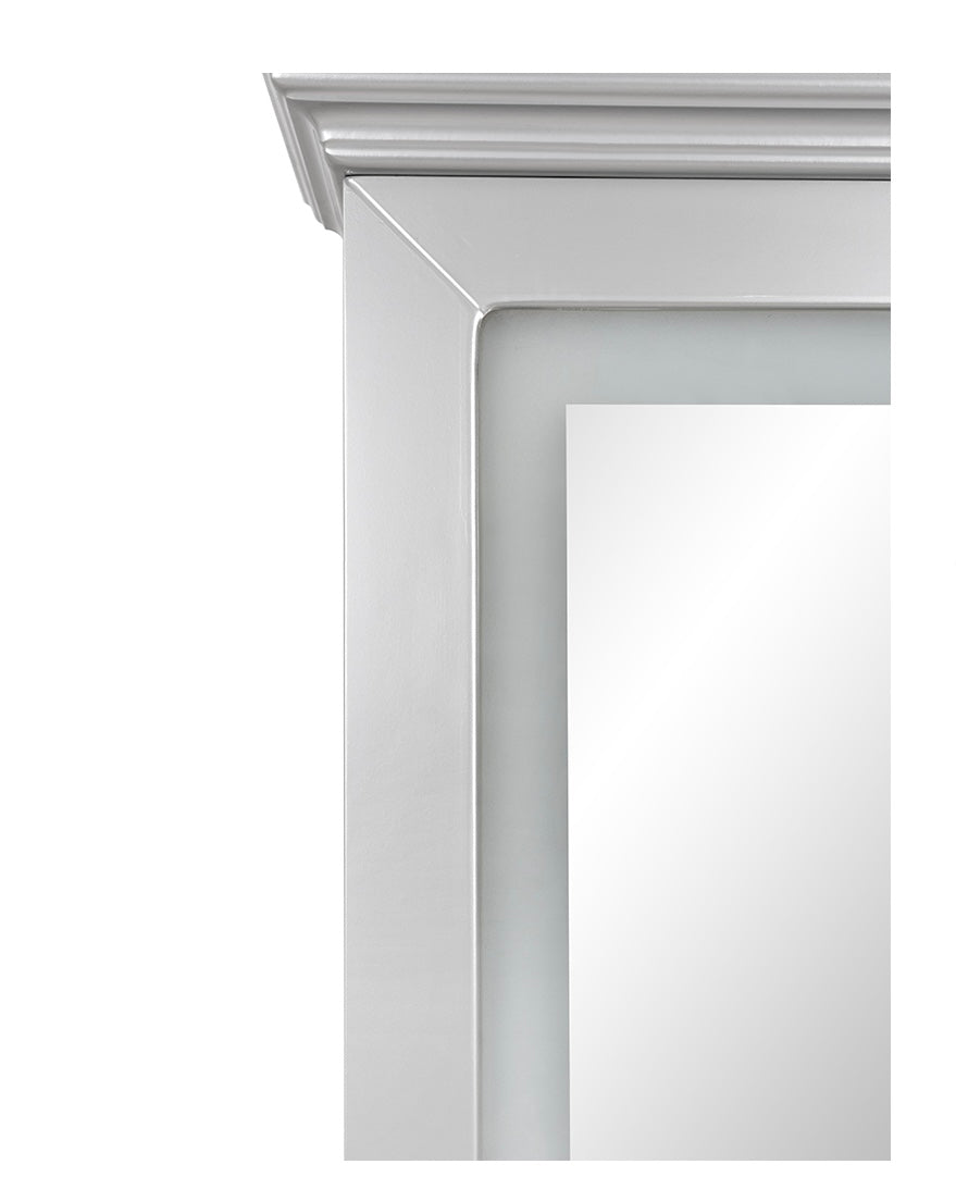 Adonis II Single LED Lighted Styling Station - Professional Salon Vanity Mirror with Adjustable Brightness for Makeup, Skincare & Hair Styling at Home or Salon