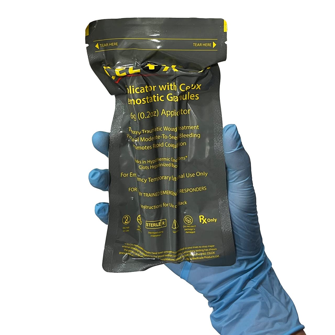Celox V12090 Blood Clotting Granule 6g - First Aid & Emergency Wound Care