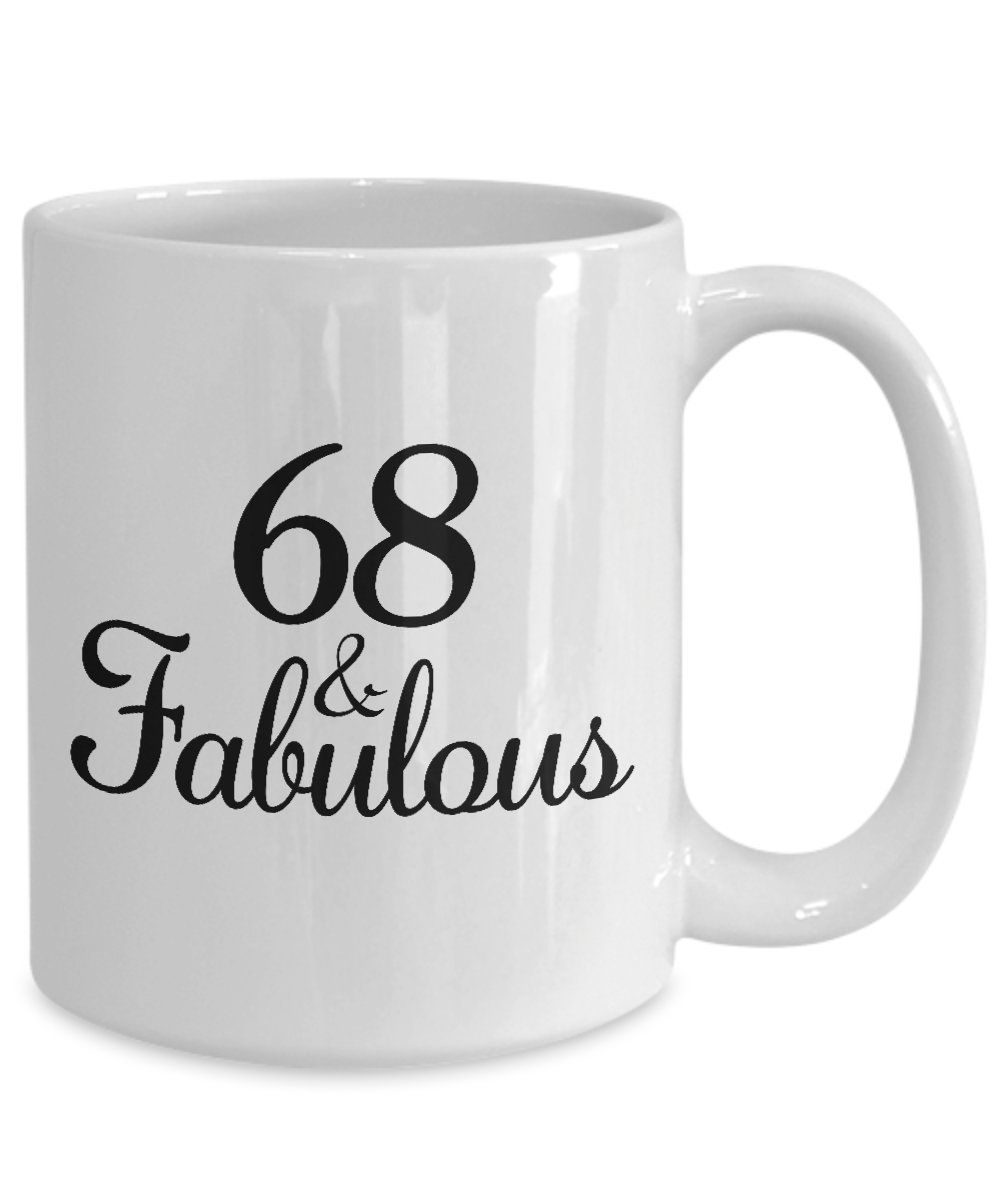 68th Birthday Gifts for Women - Funny 1950 Themed Coffee Mug for 68 Year Old Mom, Mother, Aunt - Perfect for Anniversary, Retirement & Special Occasions