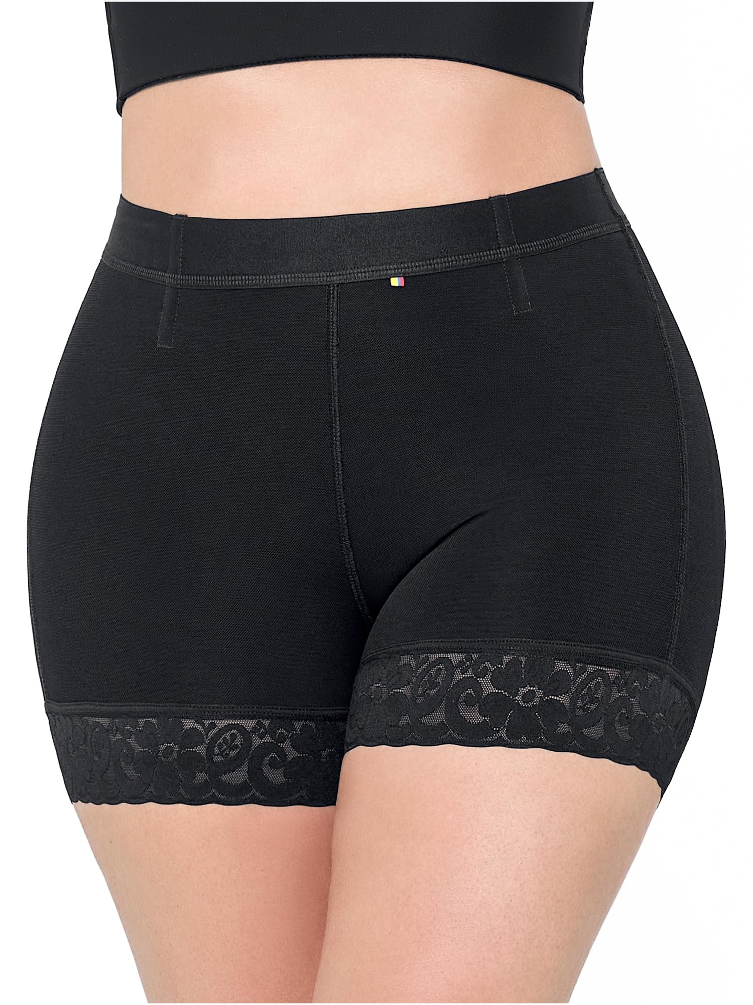 MARIAE Colombian Compression Shorts for Women – High Waist Slimming Shapewear for Workout & Everyday Wear | Fajas Colombianas Postpartum & Tummy Control