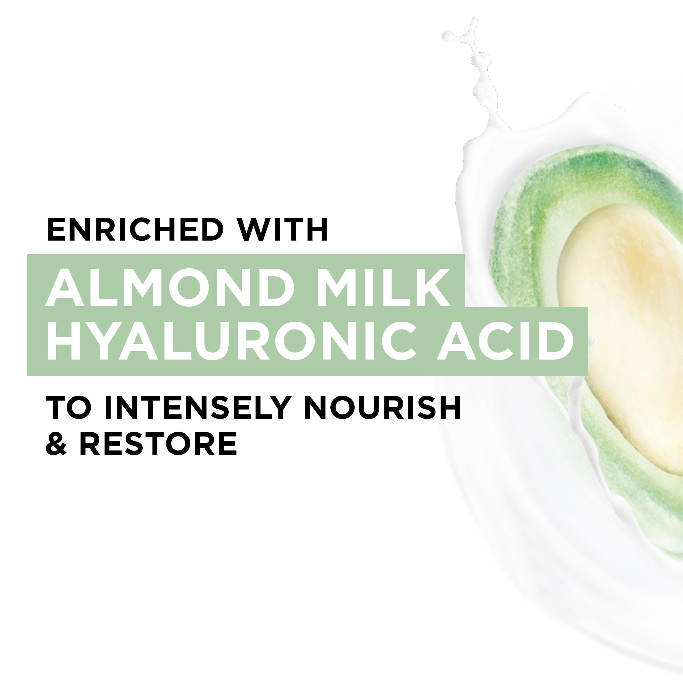 Garnier Nutri Bomb Milky Sheet Mask with Almond Milk & Hyaluronic Acid - Hydrating & Nourishing Face Mask for Glowing Skin - Vegan Tissue Mask for Dry Skin Care - Perfect for Nighttime Skincare Routine & Spa Days