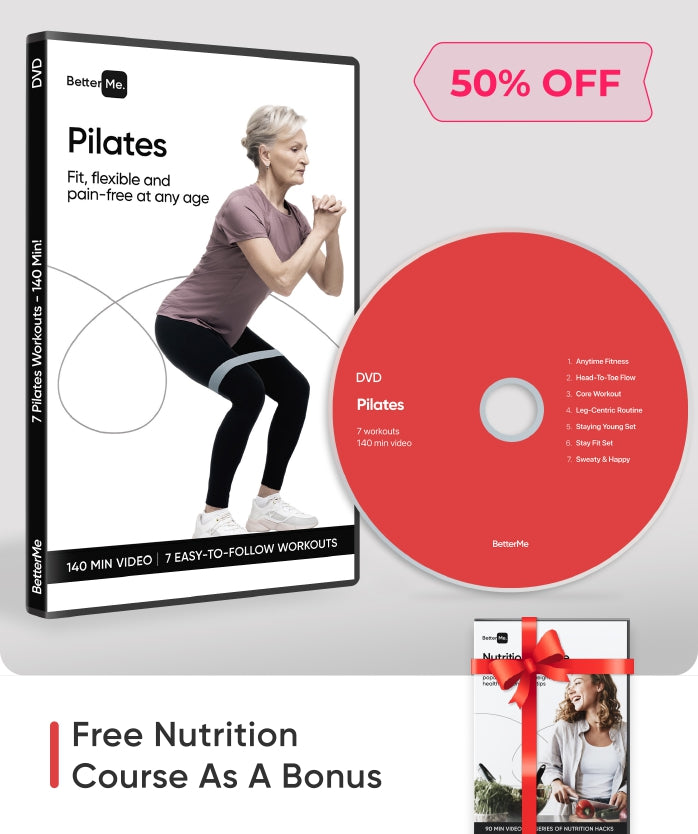 Pilates Workout DVD - NTSC Format for Home Fitness & Relaxation | Perfect for Beginners & Advanced Users