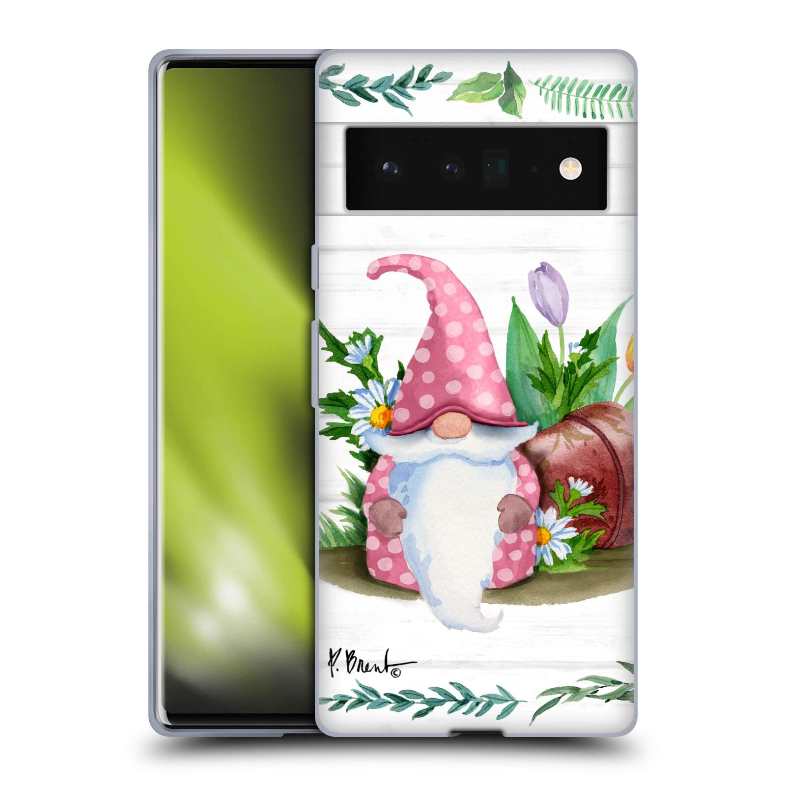 Paul Brent Spring Gnome Case for Google Pixel 6 Pro - Wilderness Design for Outdoor Lovers