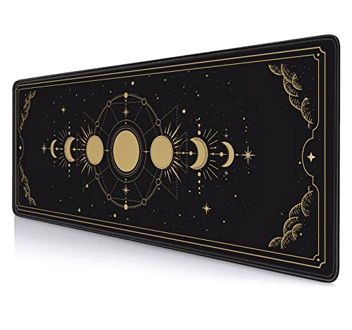 Black and Gold Moon Phases
