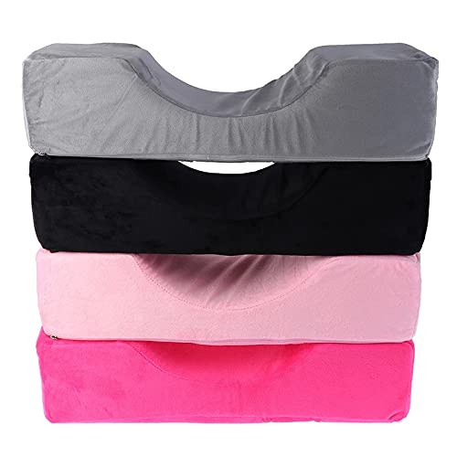 **Soft Memory Foam Eyelash Extension Pillow with Pocket - Neck Support for Lash Grafting & Makeup - Perfect for Salon & Home Use**