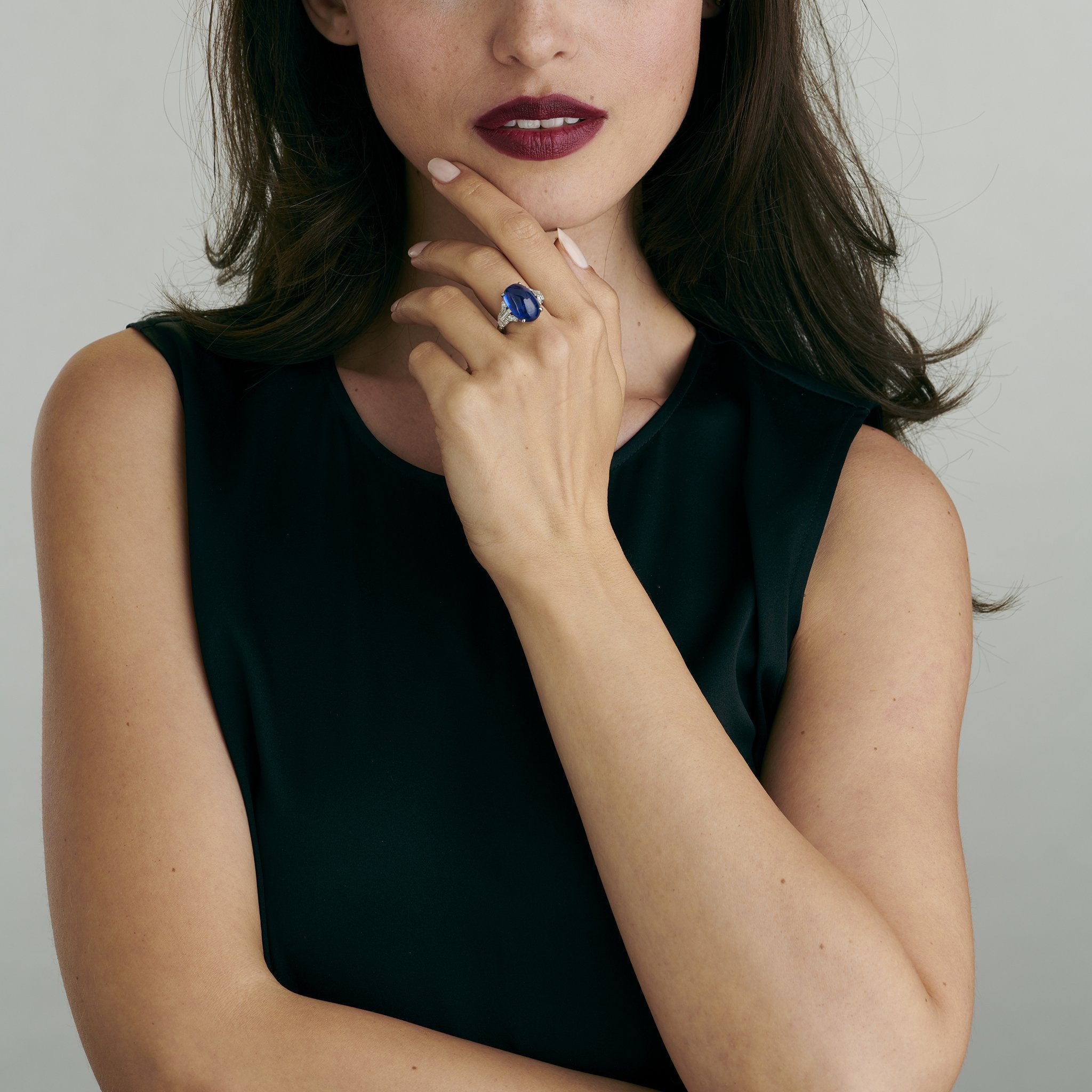 Exquisite Ceylon No Heat Sapphire and Diamond Ring for Women | Elegant Blue Gemstone Engagement & Wedding Jewelry | Perfect for Anniversaries, Proposals & Special Occasions