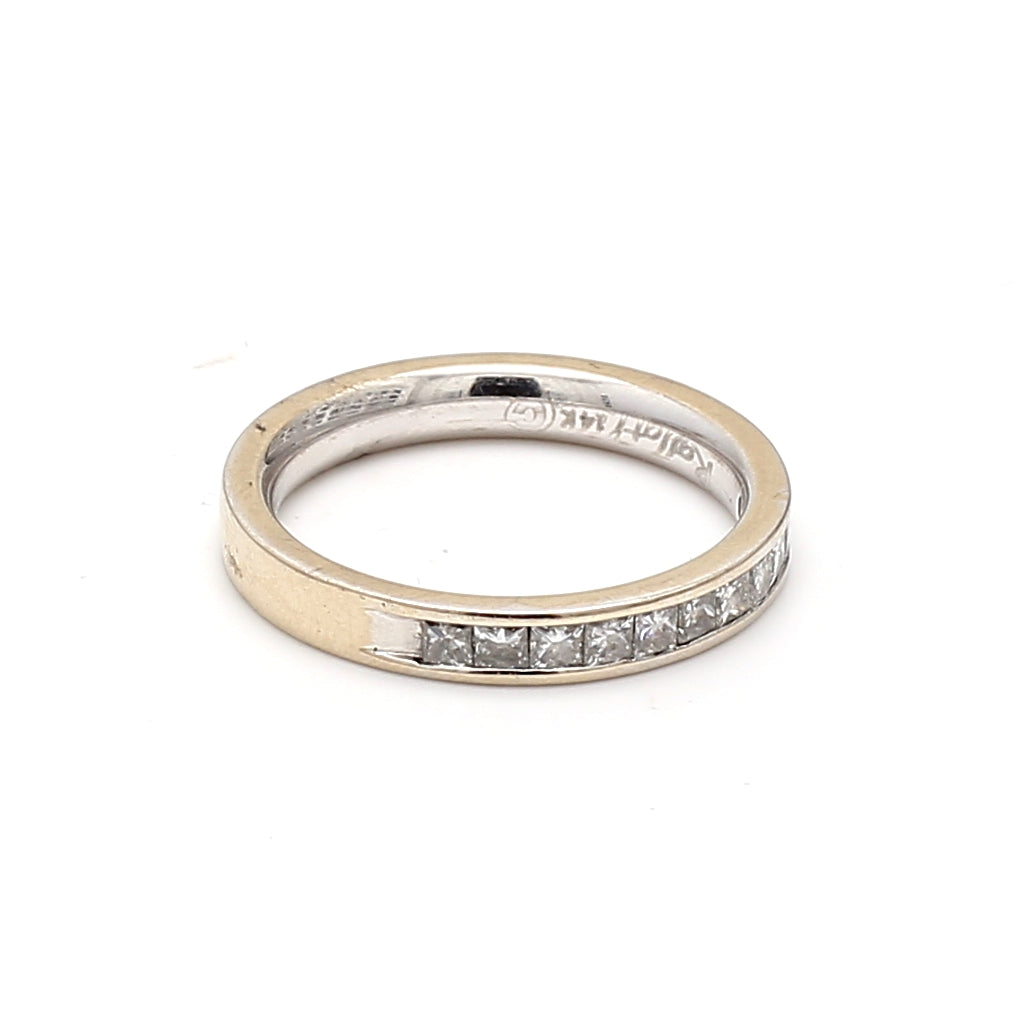 1.10 Carat Princess Cut H VS2 Diamond Engagement Ring in 14K White Gold – Perfect for Proposals, Weddings & Anniversary Gifts