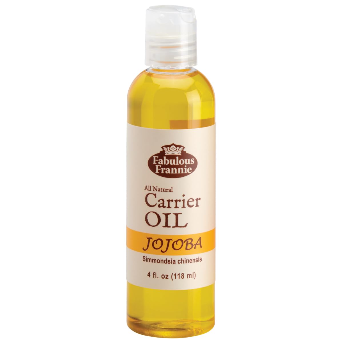 Organic Jojoba Carrier Oil for Aromatherapy, Essential Oils & Massage - 100% Pure, Cold Pressed, 4oz Bottle - Perfect for Skin Care, Hair Treatment & DIY Beauty Products