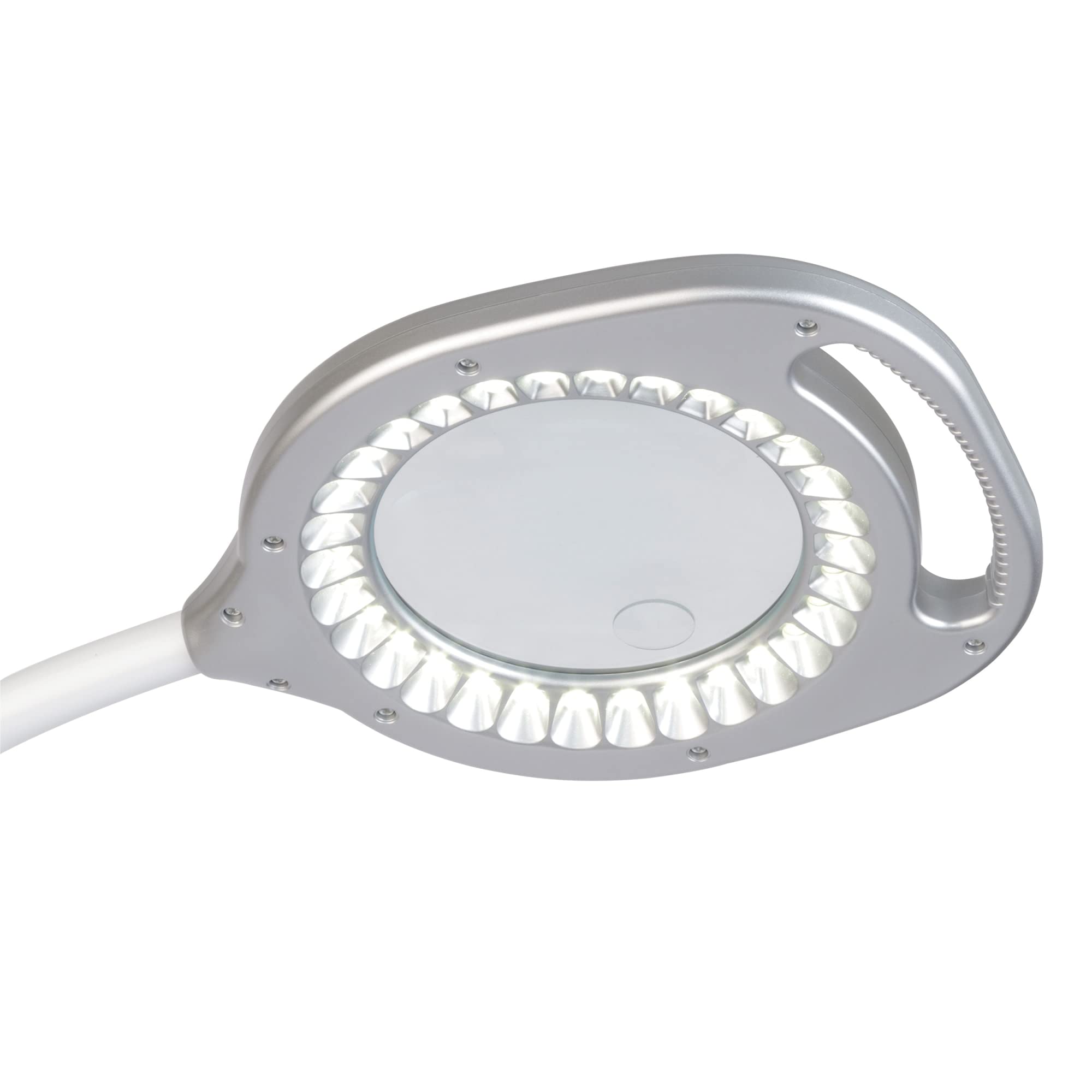 OttLite Wellness Series 2-in-1 LED Magnifier Floor and Table Lamp with Adjustable Arm - Perfect for Reading, Crafts & Close Work Tasks
