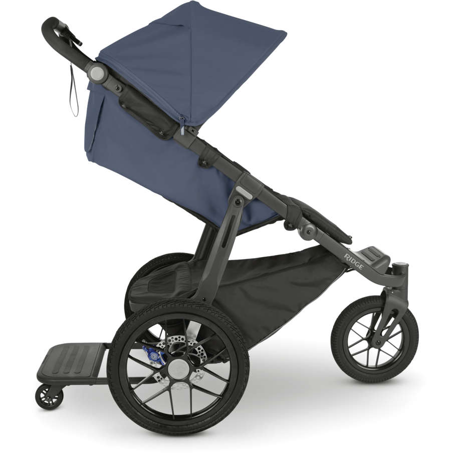 UPPAbaby Ridge PiggyBack Ride-On Board - Lightweight & Foldable Stroller Accessory for Toddlers | Perfect for Travel, Shopping & Outdoor Adventures