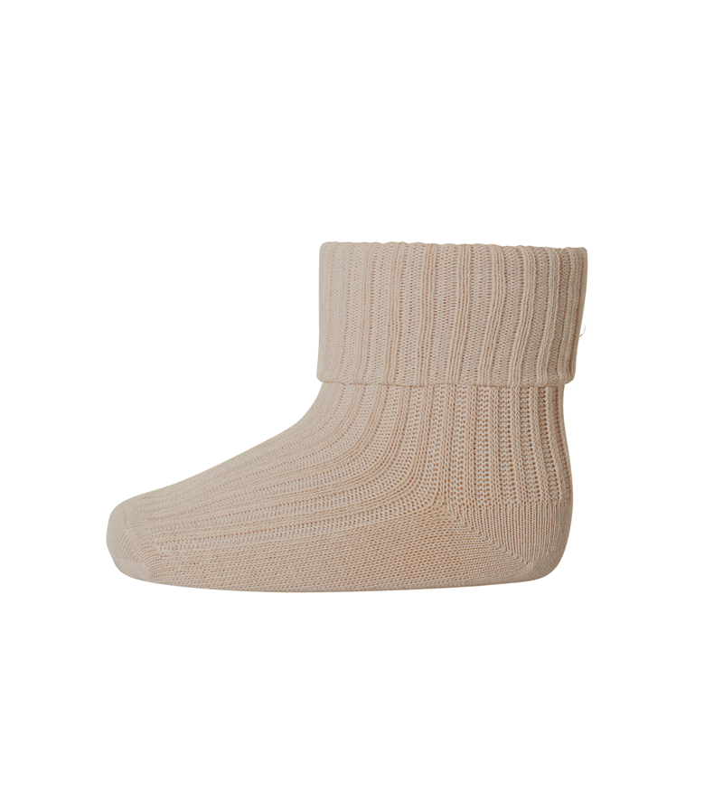 Premium Rose Dust Cotton Rib Socks by MP Denmark - Soft & Comfortable Women's Ankle Socks for Everyday Wear, Workouts, and Casual Outfits