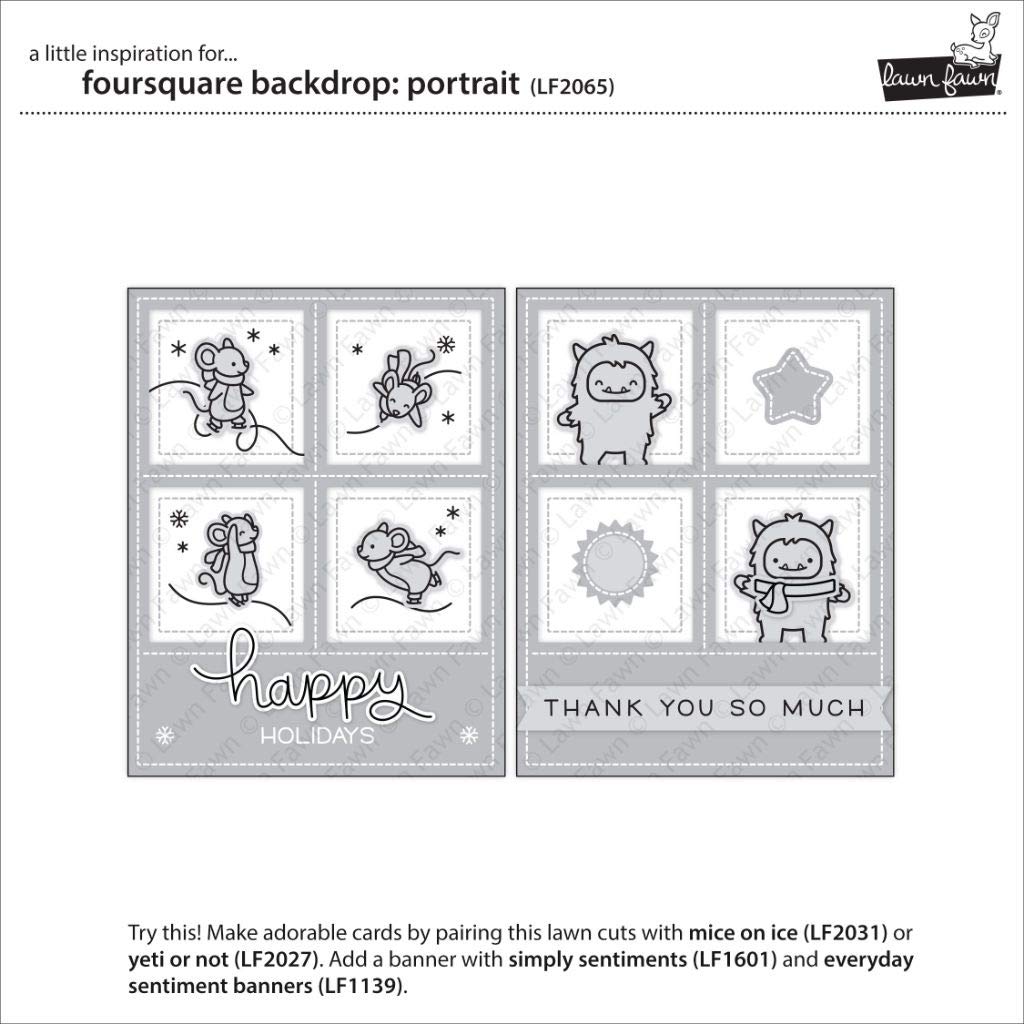 Custom Lawn Cuts Die-Cut Square Backdrop for Photography - LF2065 | Perfect for Portrait Sessions, Baby Showers & Wedding Decorations