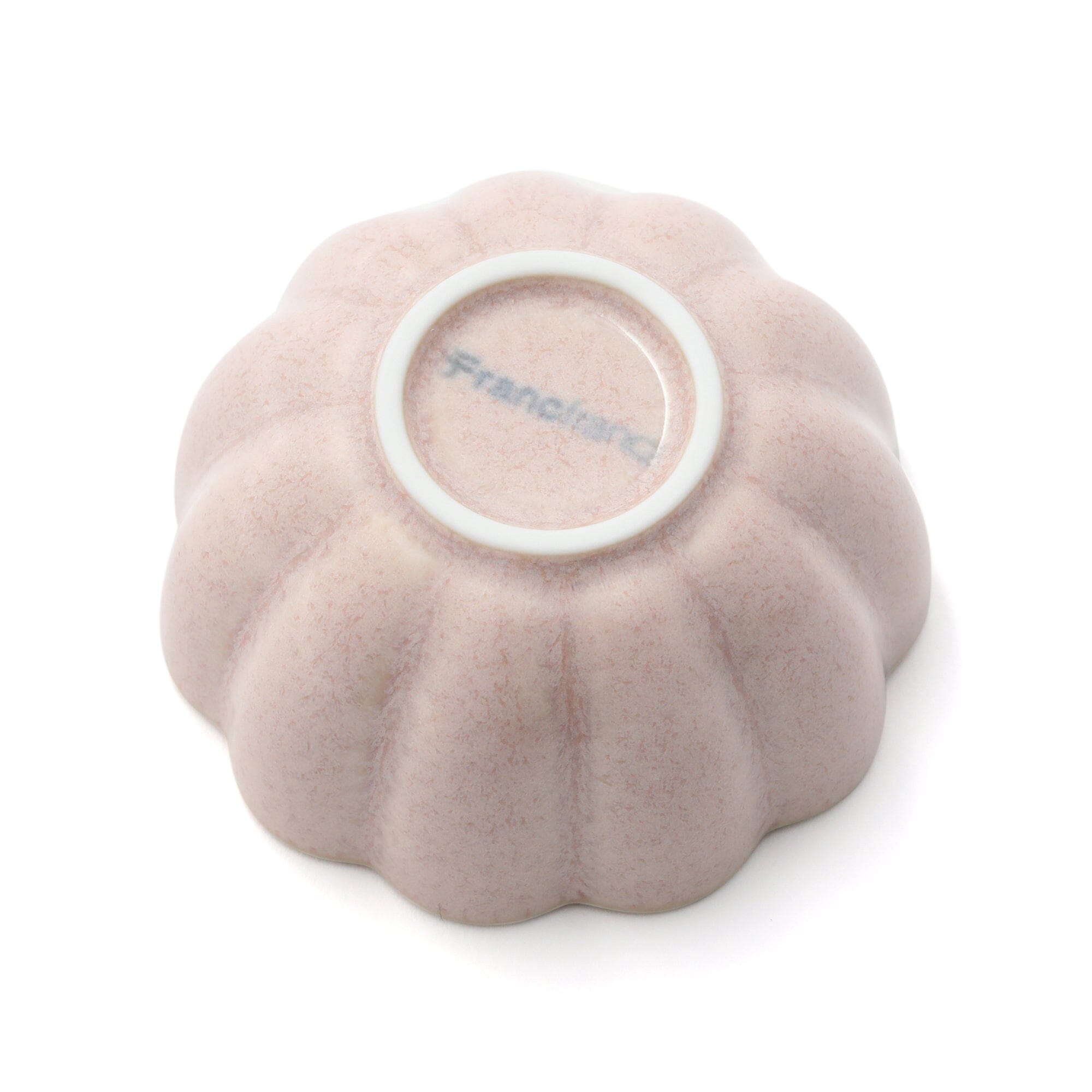 Mino Mini Bowl - Small Ceramic Bowl for Flowers, Desserts, Snacks - Cute Pink Decorative Bowl for Home, Office, Party Decor