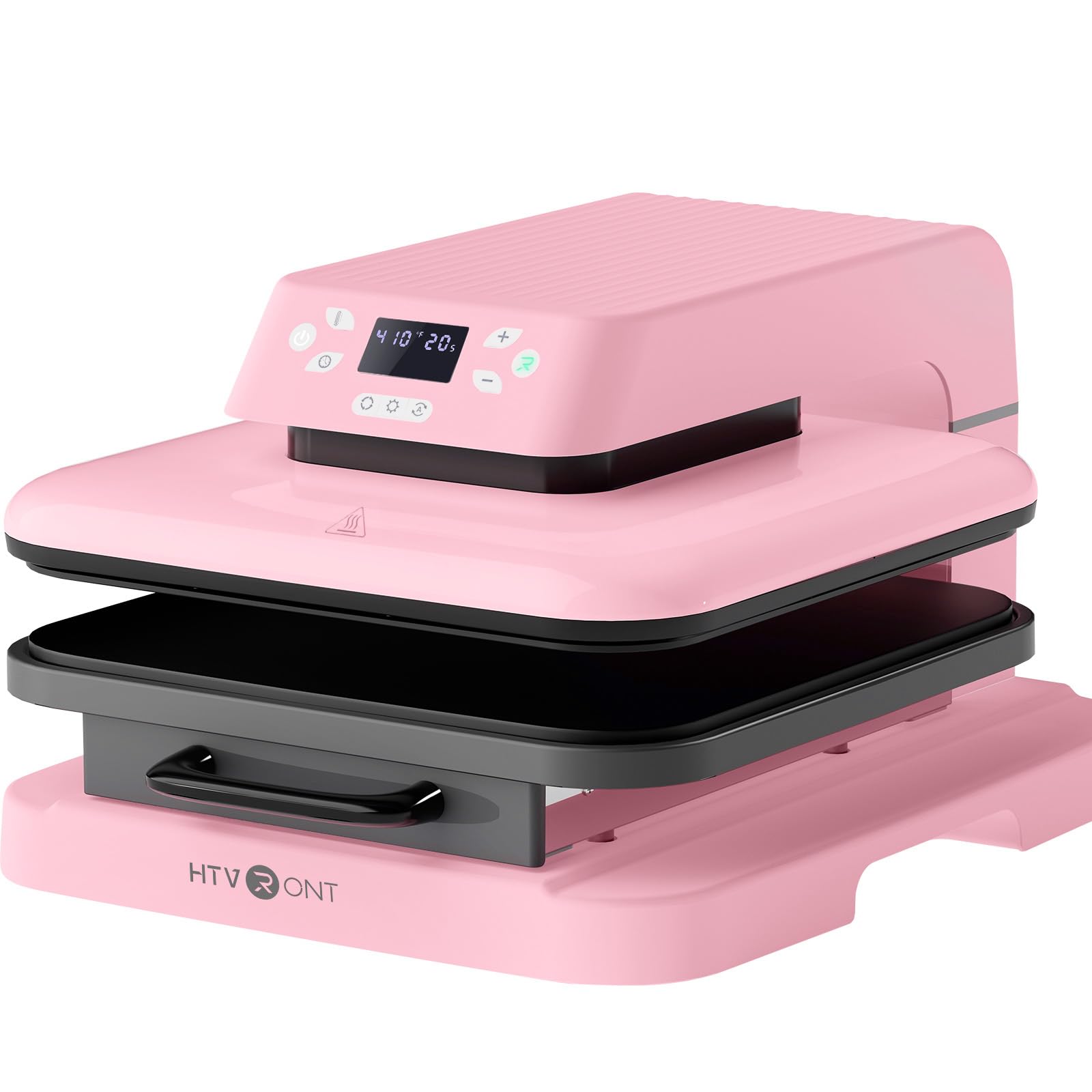 HTVRONT 15x15 Auto Heat Press Machine for T-Shirts - Intelligent Auto Release, Fast Heating & Auto-Off - Smart Heat Press for HTV, Sublimation & Heat Transfer Projects - Perfect for DIY Crafts, Custom Apparel & Small Business Printing