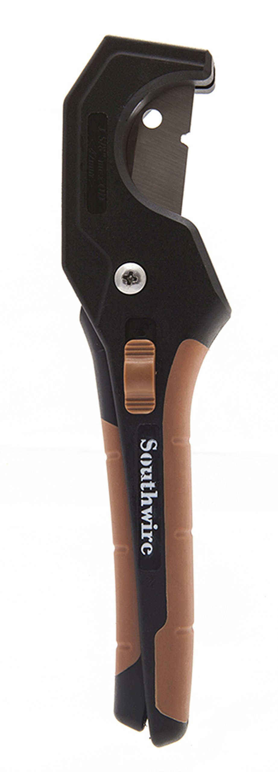 Southwire PLASTIC PIPE CUTTER - Heavy Duty PVC Pipe Cutting Tool for Plumbing, DIY & Construction Projects | Model PLACUT | Perfect for Home Repair, Irrigation & HVAC Installations