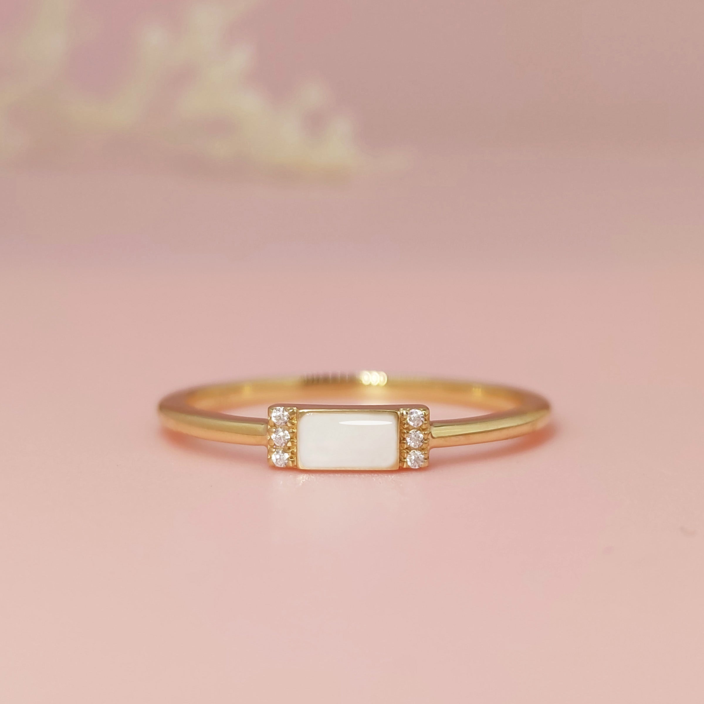 Eternal Bond Solid Gold Breastmilk Ring - Handmade Keepsake Jewelry for Moms - Perfect for Mother's Day, Baby Shower Gifts & Memorial Jewelry