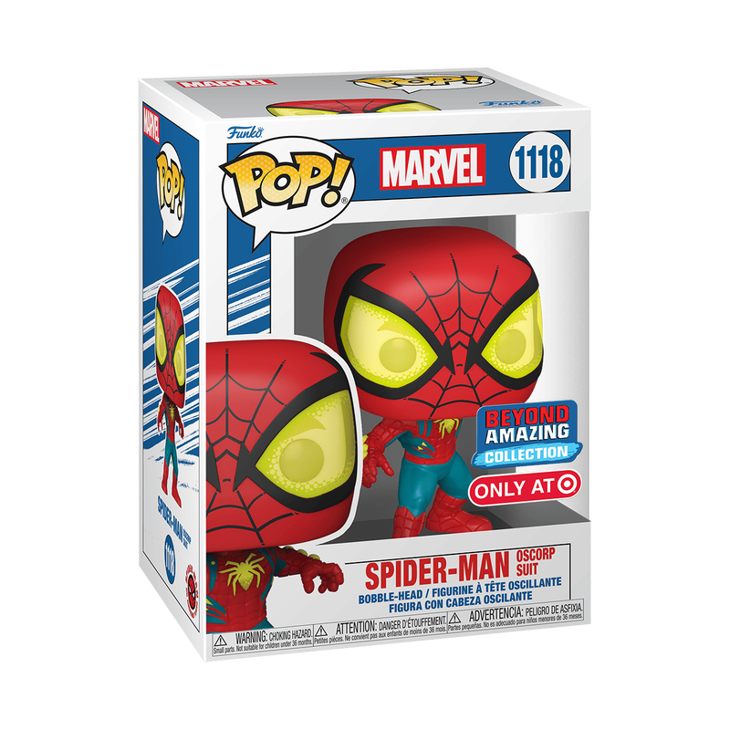 Marvel Spider-Man Oscorp Suit - Official Licensed Cosplay Costume for Halloween & Comic Con | Kids & Adults Superhero Outfit