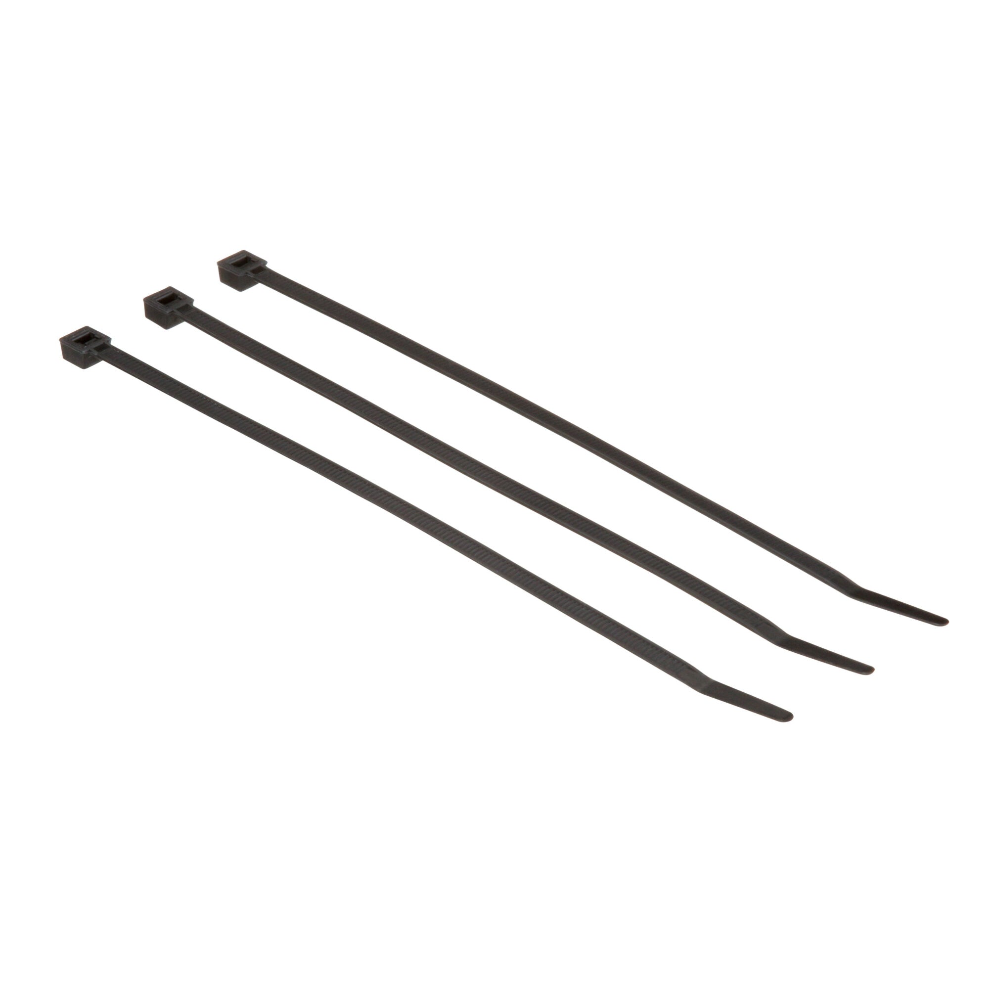 3M Cable Tie CT8BK50 - 50-Pack Black Nylon Zip Ties for Organizing Wires, Cables & Home Office - Heavy Duty Straps for DIY, Electrical & Industrial Use