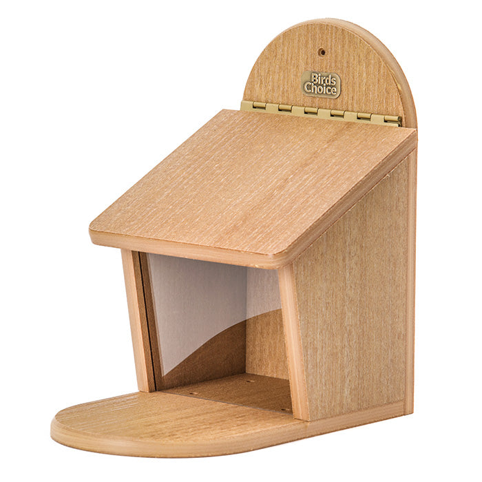 Birds Choice Spruce Creek Squirrel Munch Box Feeder - Durable Outdoor Squirrel Feeder for Backyard, Garden & Wildlife Watching - Attracts Squirrels with Easy-Access Design