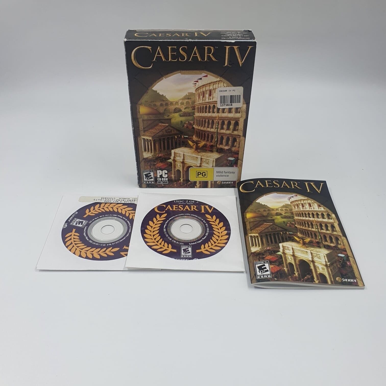 Caesar IV PC Game - Classic Strategy Simulation Game for Windows - Perfect for History Buffs & Strategy Gamers