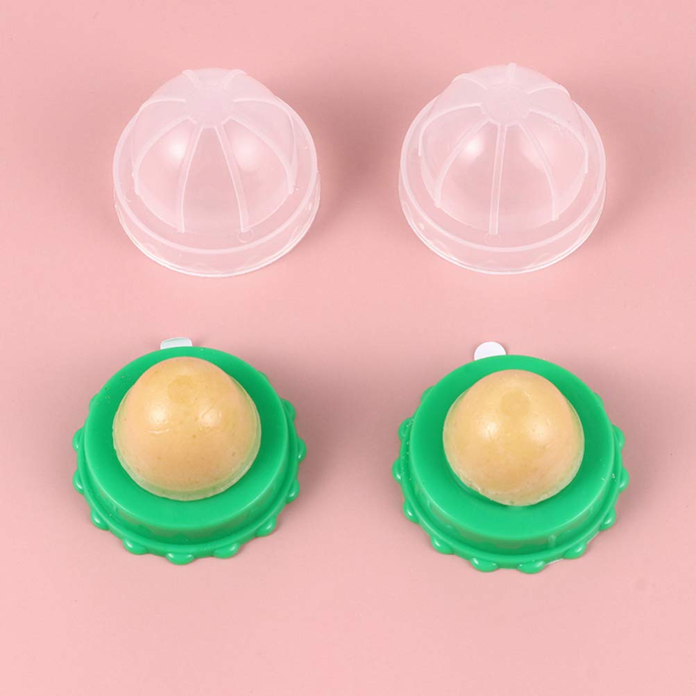 POPETPOP 8-Piece Catnip Balls for Indoor Cats - Wall-Sticking Catnip Toys with Edible Licking Snack (Random Flavor) - Perfect for Playtime, Training & Stress Relief