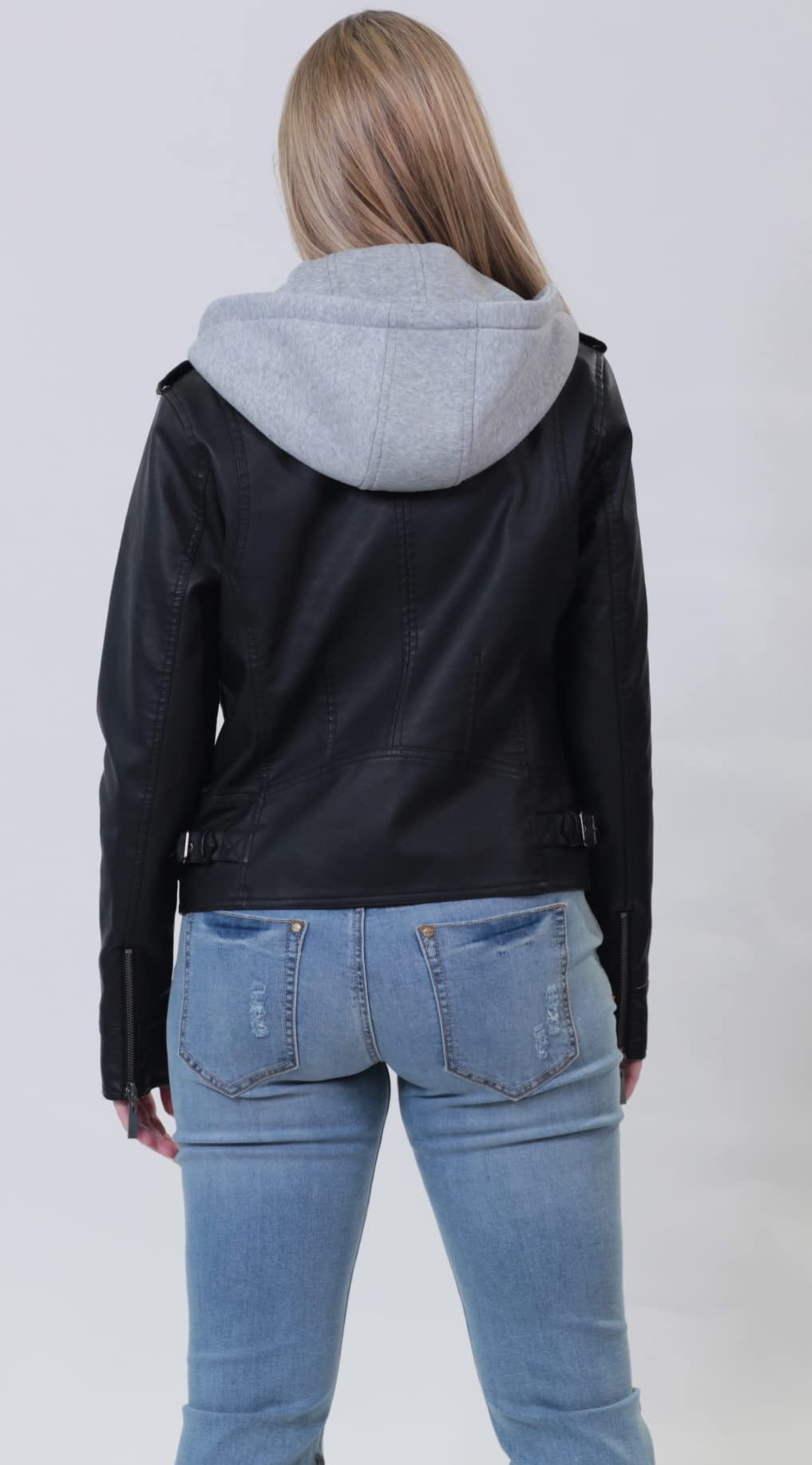 BLANKNYC Women's Vegan Leather Shorts - High Waisted Faux Leather Biker Shorts for Women | Perfect for Casual Wear, Gym, and Night Out