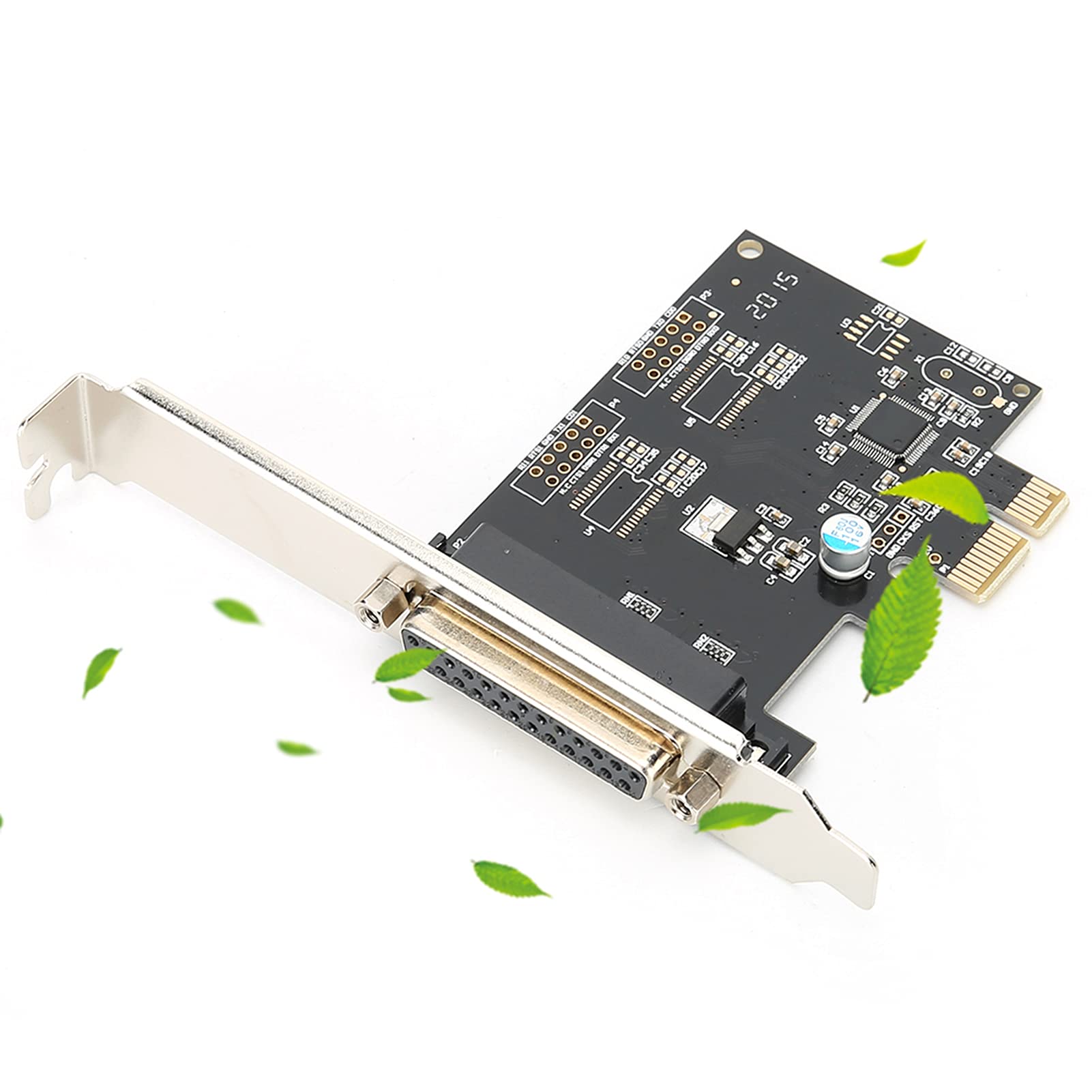 Low Profile PCIe Parallel Port Card for Printers, Programmers & Scanners - Windows 8/7/Vista/XP Compatible - 2 Year Warranty - Ideal for Legacy Device Connectivity in Offices & Industrial Settings