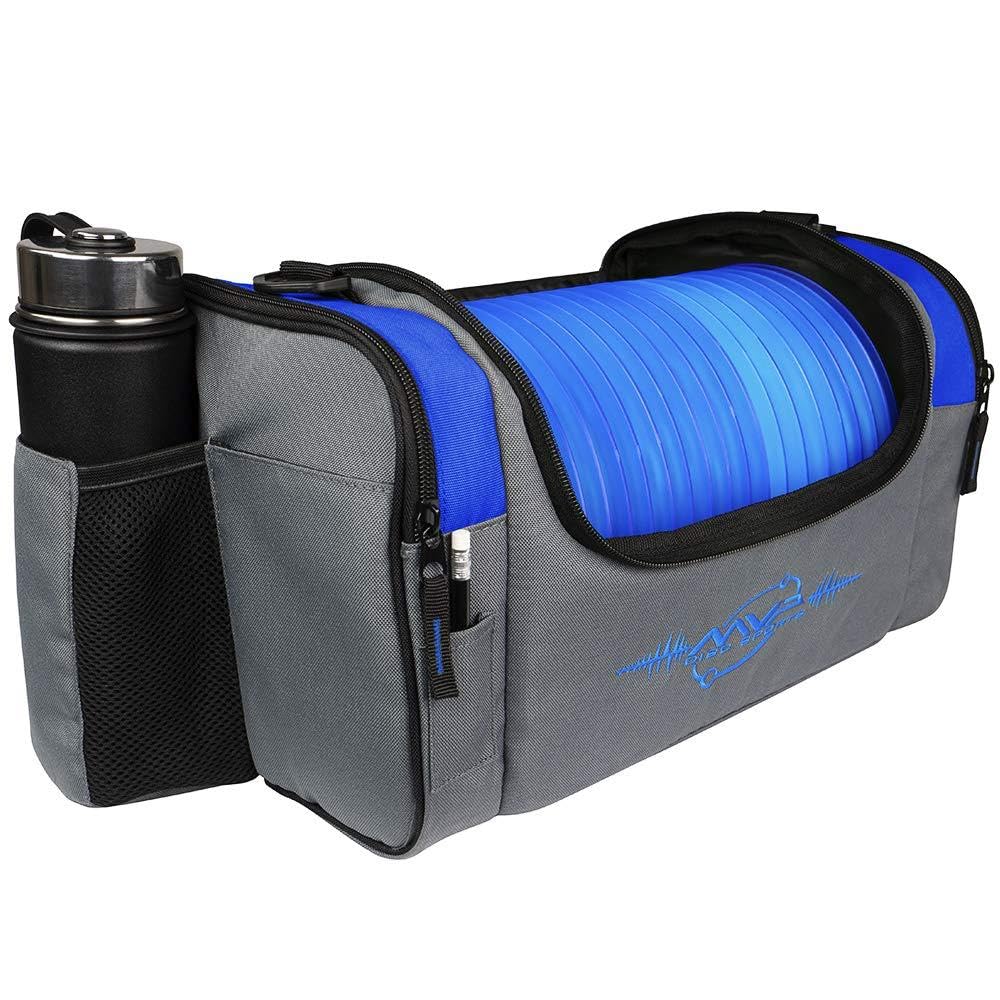 MVP Disc Sports Nucleus Tournament Disc Golf Bag with Quad Straps - Royal Blue - Premium Storage for Disc Golf Tournaments & Outdoor Sports