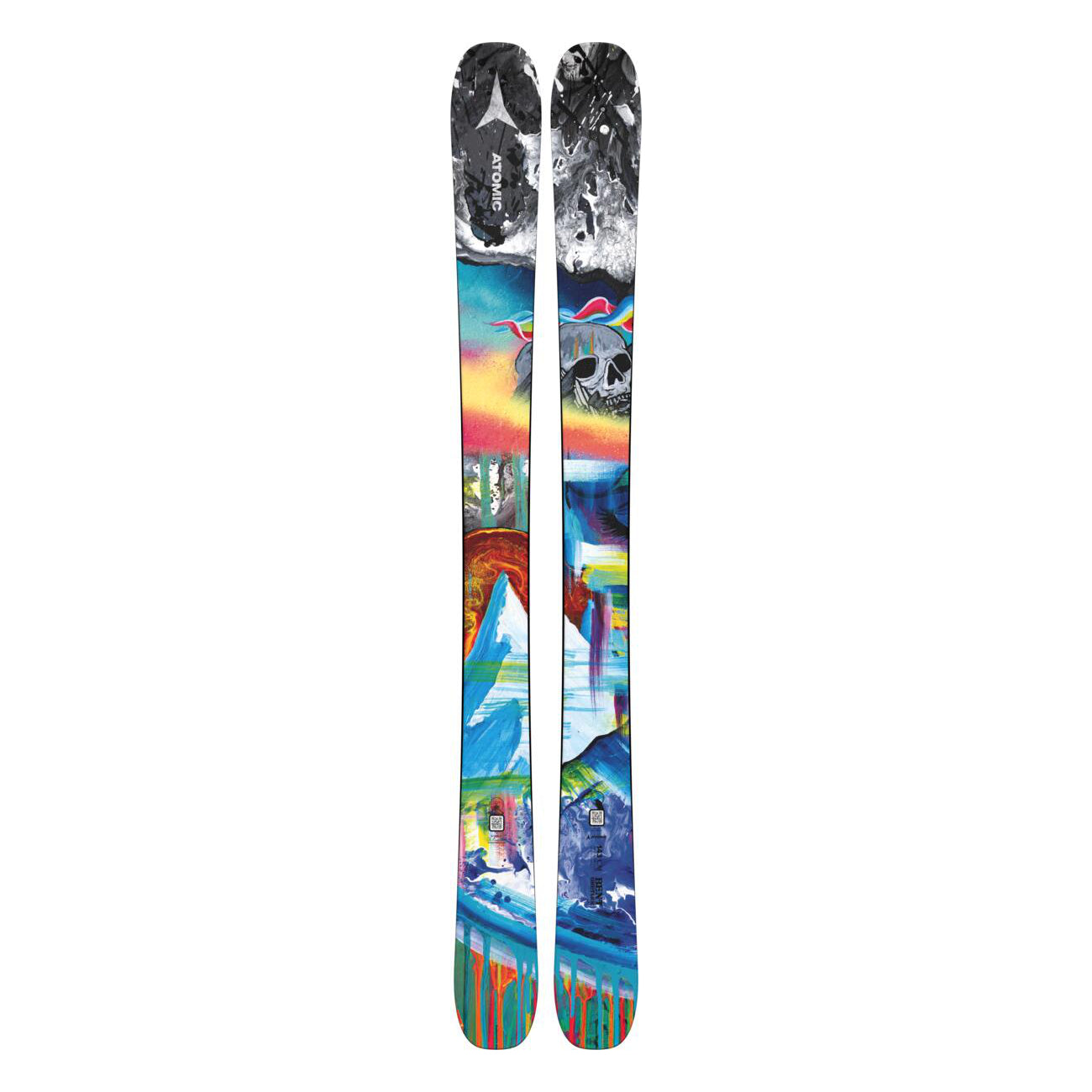 **Atomic Junior's Bent Chetler Mini 133 & 143 Skis 2025 – Kids' All-Mountain Freestyle Skis for Powder & Park Riding**