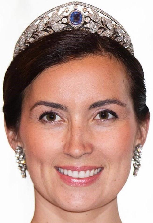 MARIE ADELAIDE Simulated Diamond Royal Bridal Crown Tiara - Elegant Wedding Headpiece for Brides, Princess Costume, Prom, Pageant & Special Occasions