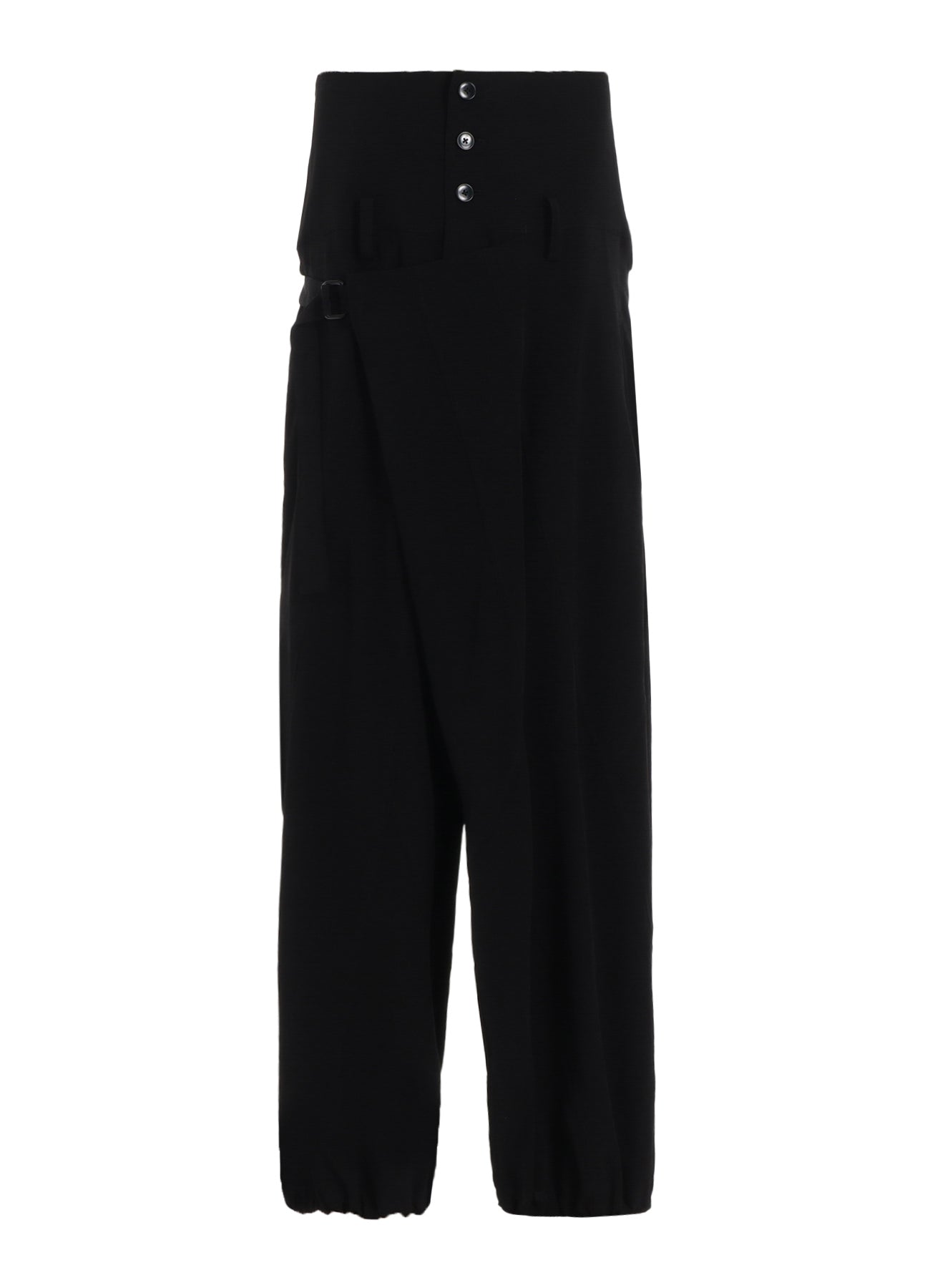 Elegant Crepe de Chine High Waist Tuck Pants for Women - Slimming Office Wear & Casual Chic Outfits