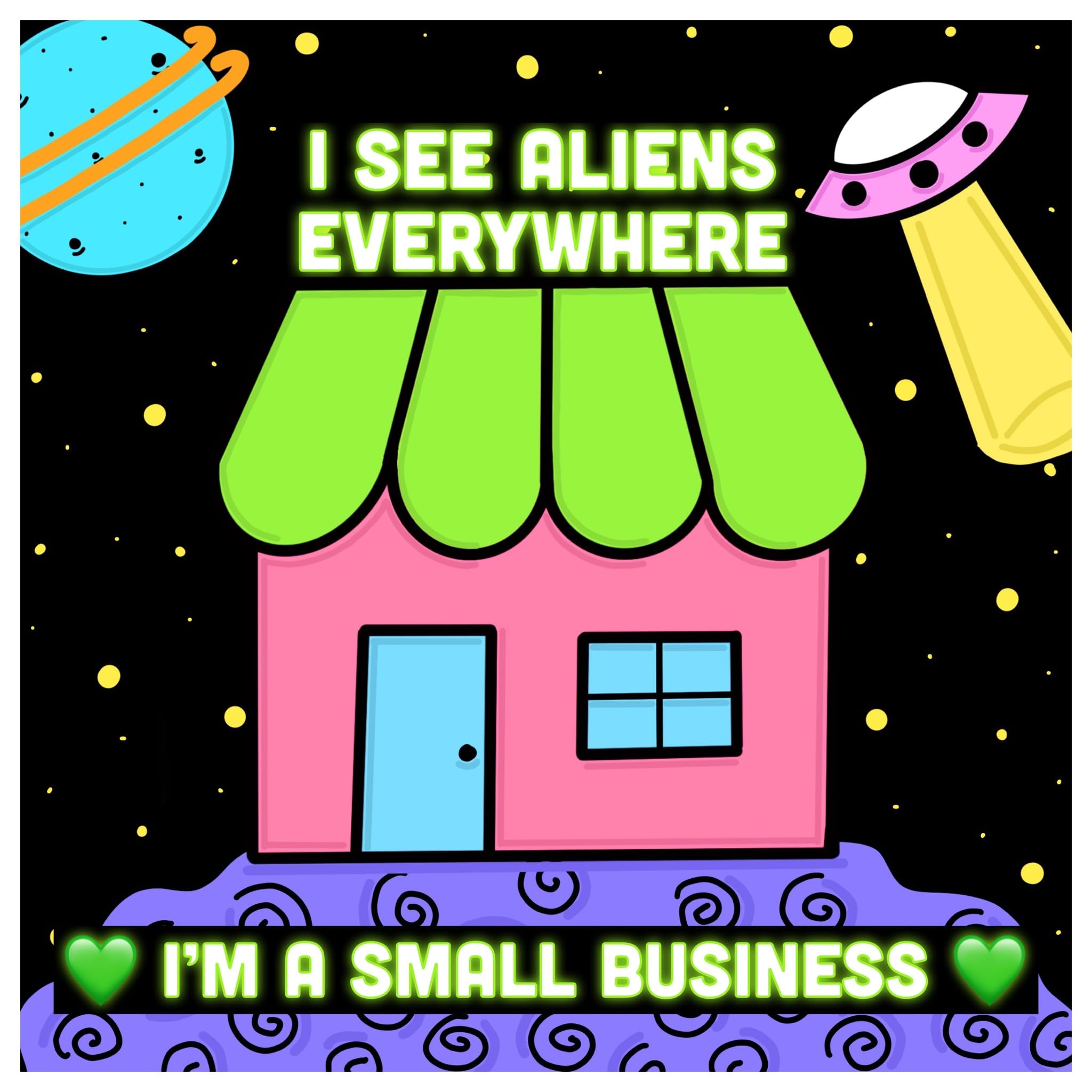 Set of 3 Alien Wednesday Addams UFO Reptilian Funny Cardstock Bookmarks with Tassels - Perfect for Book Lovers, Gifts & Halloween Party Favors